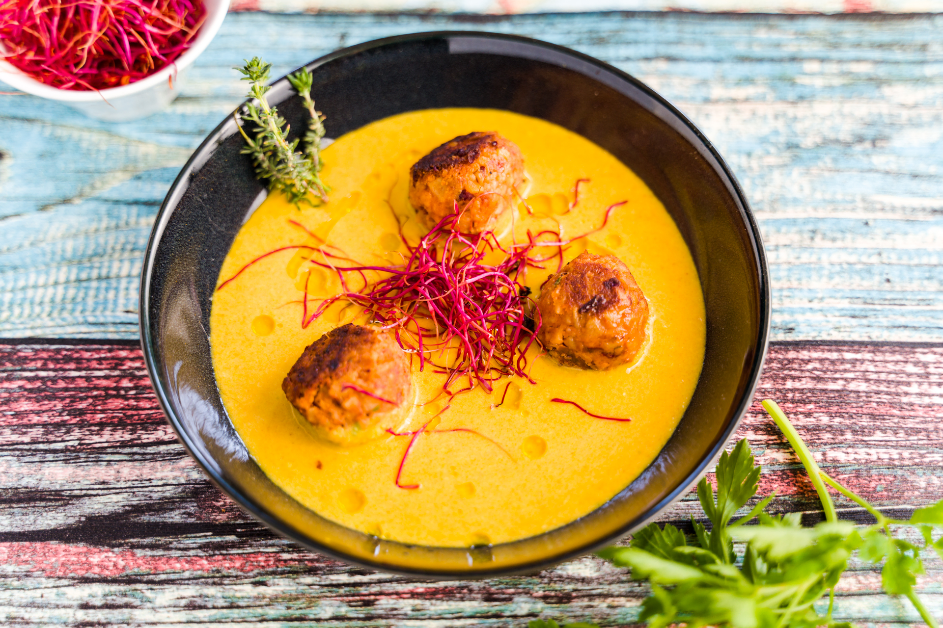 Creamy Indian Malai Kofta with Cashew Gravy