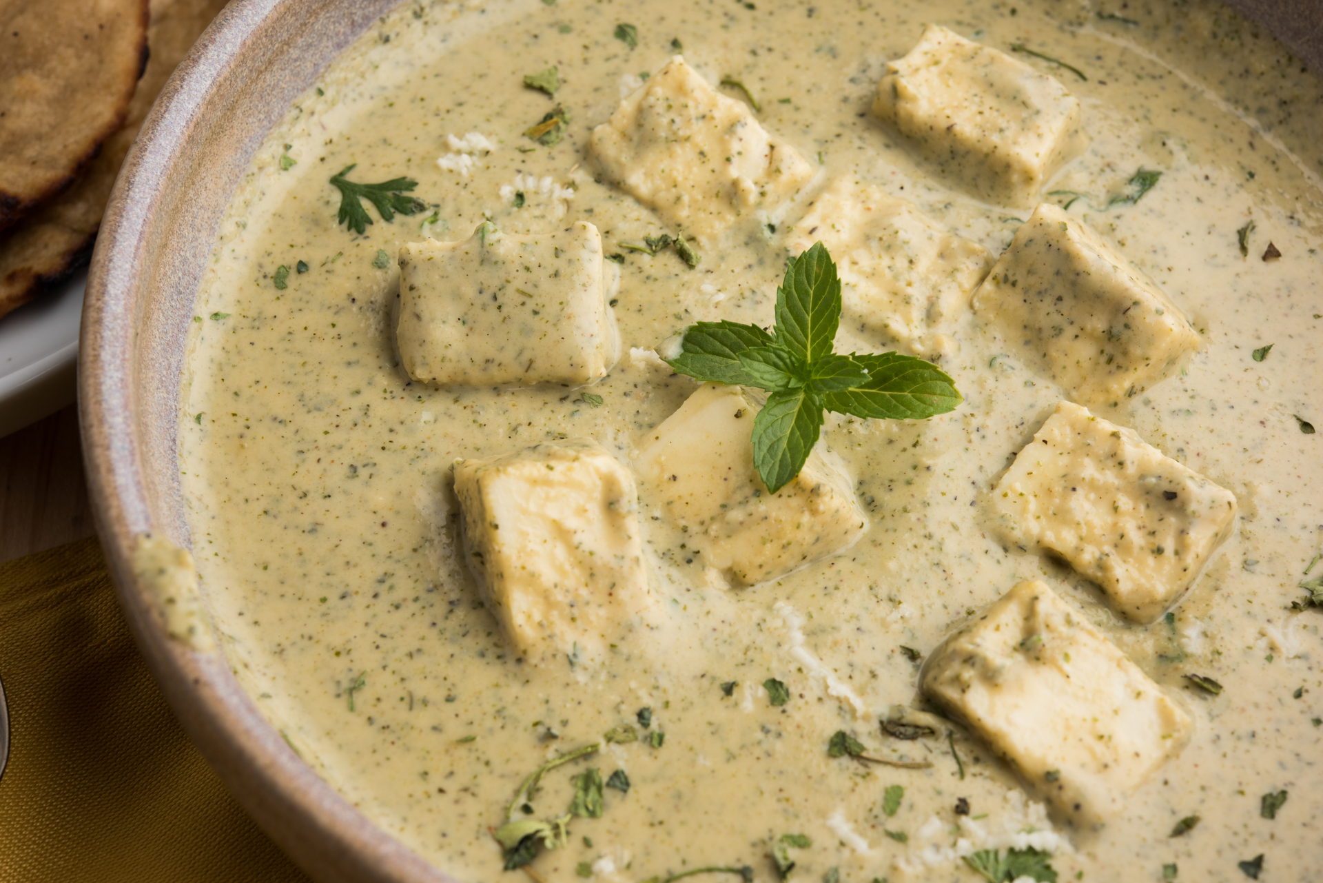 Creamy Indian Paneer Butter Masala with Cashew Gravy
