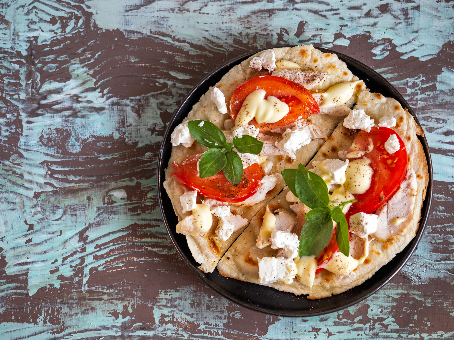 Creamy Mediterranean Chicken Shawarma