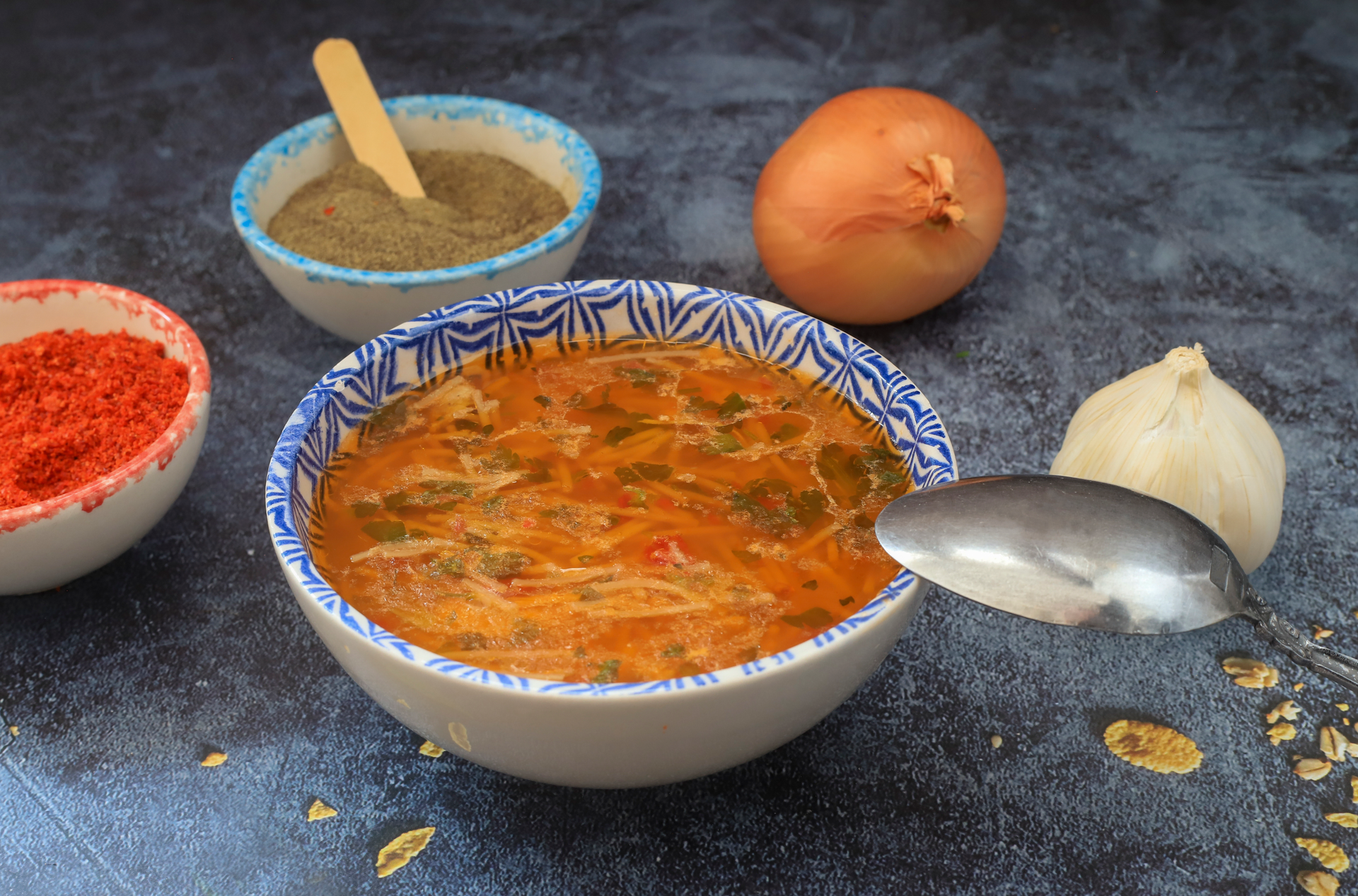 Creamy Moroccan Harira with Seven Spices