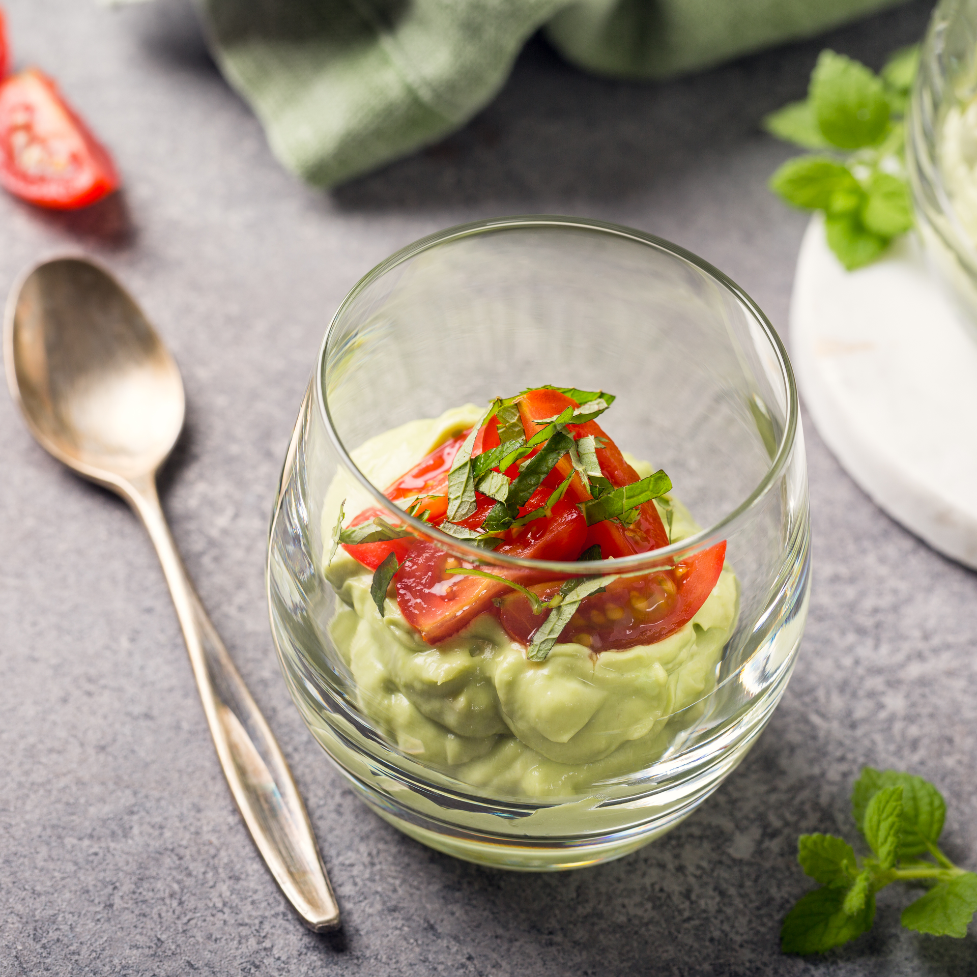 Creamy Peruvian Avocado Mousse with Lime and Chili