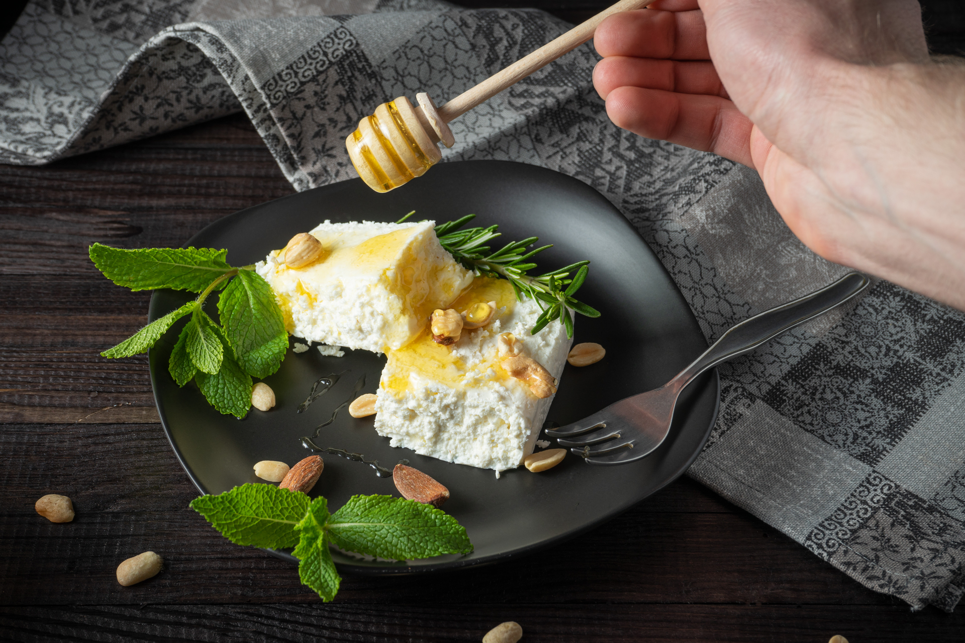 Creamy Turkish Kaymak with Acacia Honey