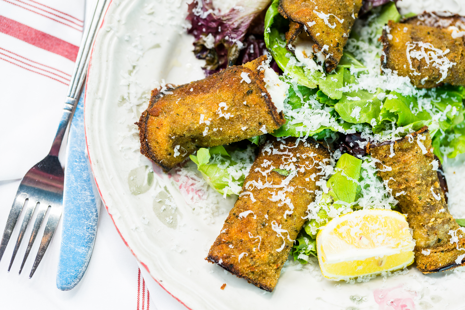 Crispy Calabrian Fritelle with Ricotta and Spinach