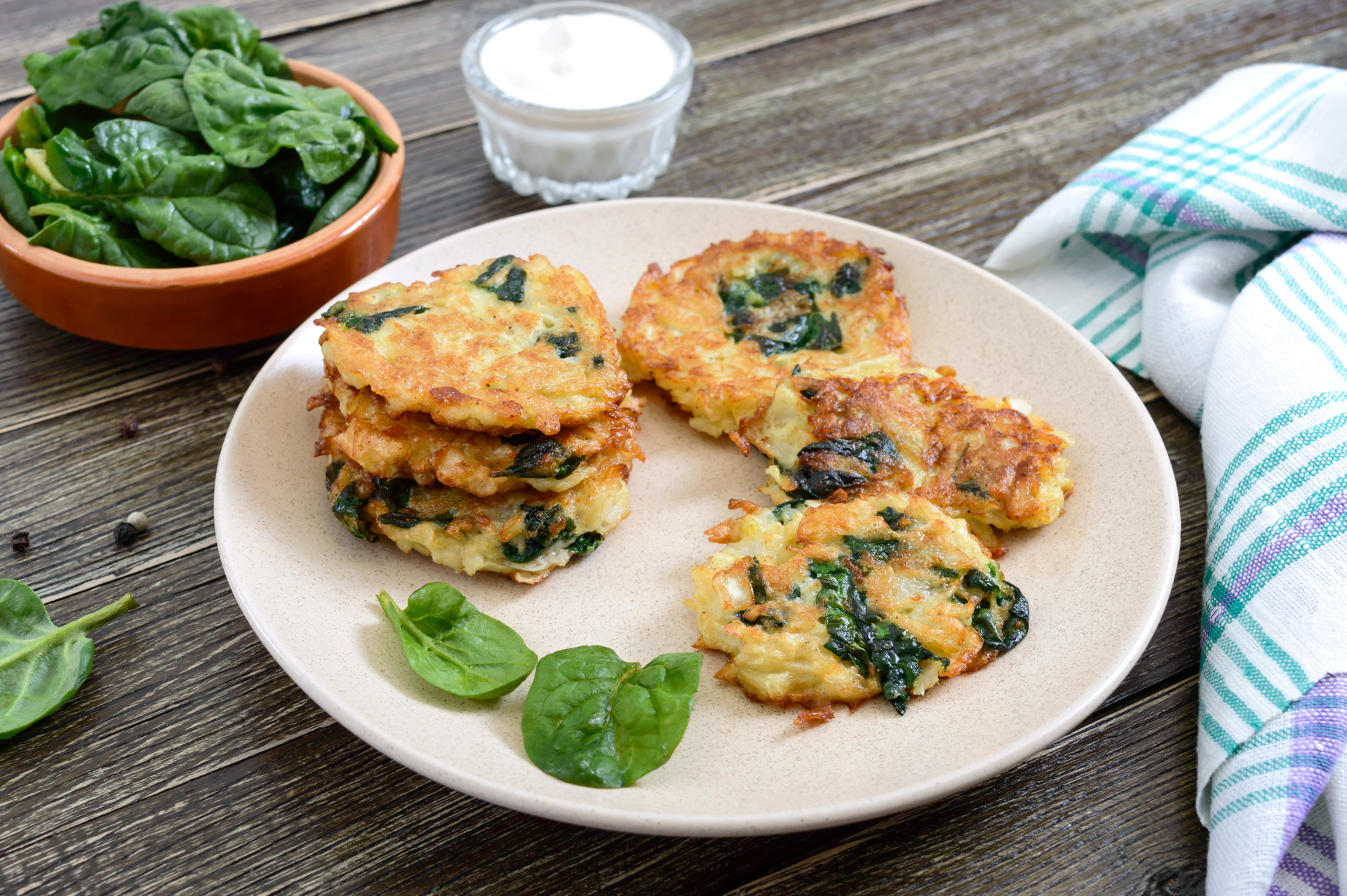 Crispy Calabrian Fritelle with Ricotta and Spinach