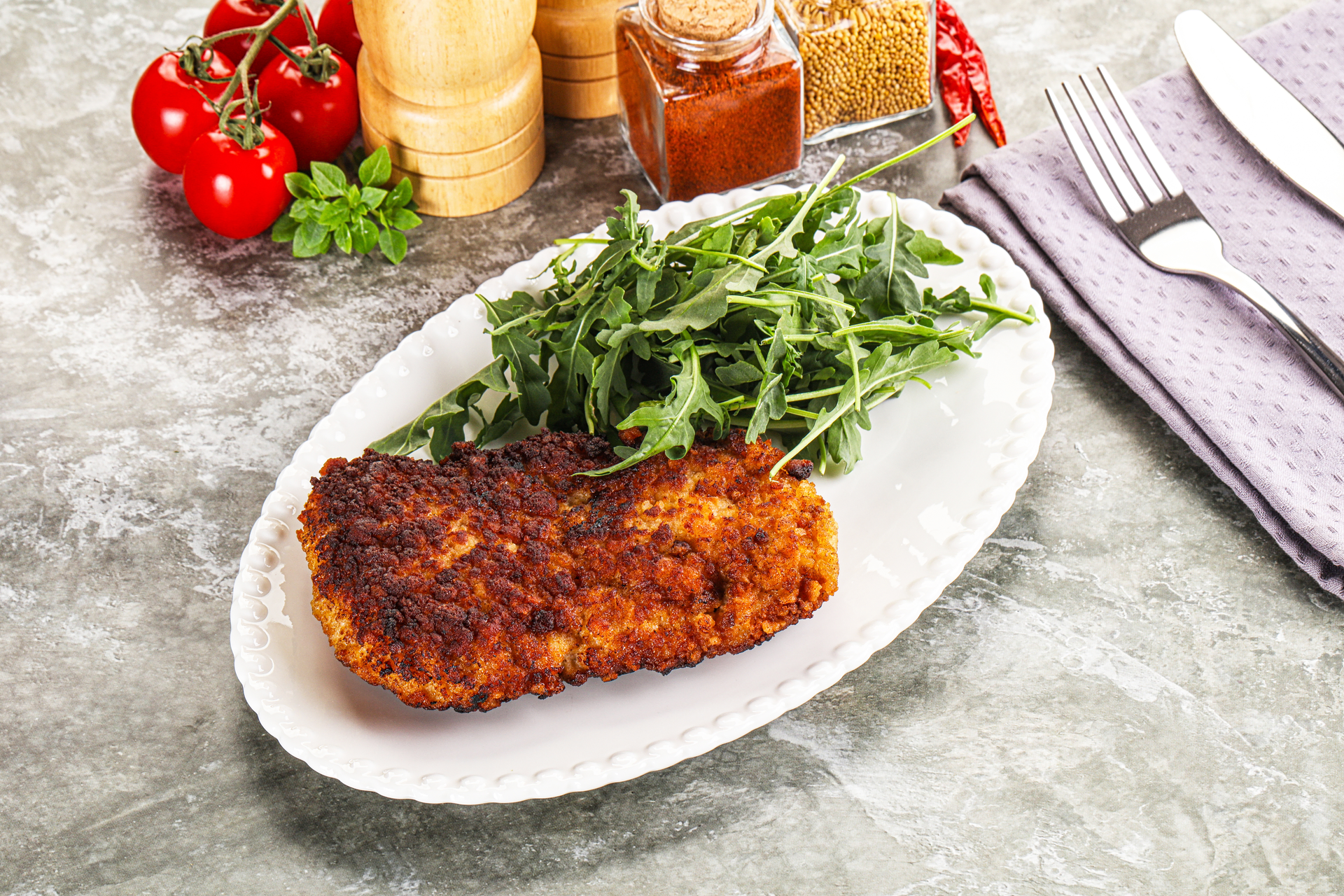 Crispy German Schnitzel with Lemon and Parsley