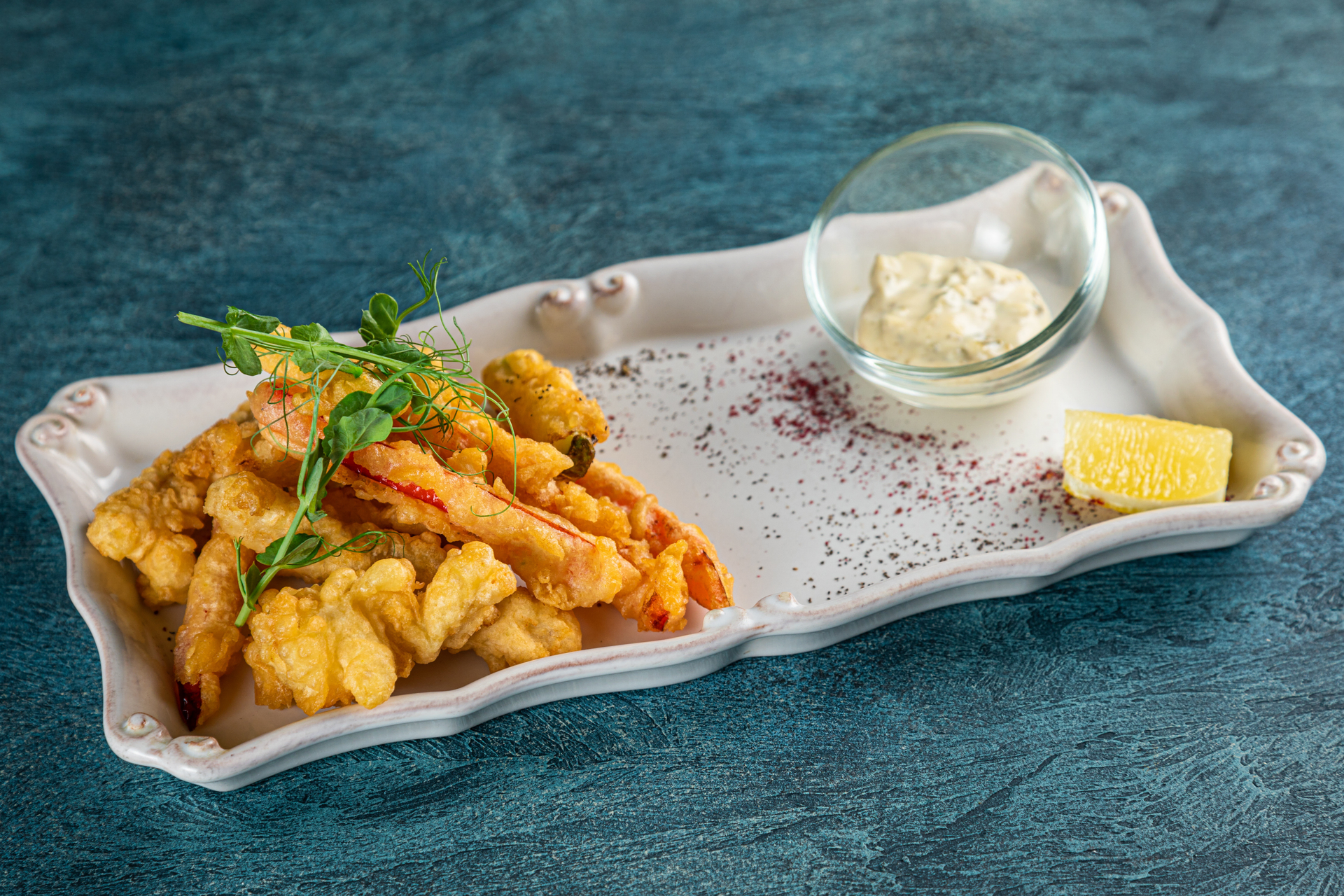 Crispy Italian Fritto Misto with Lemon Aioli
