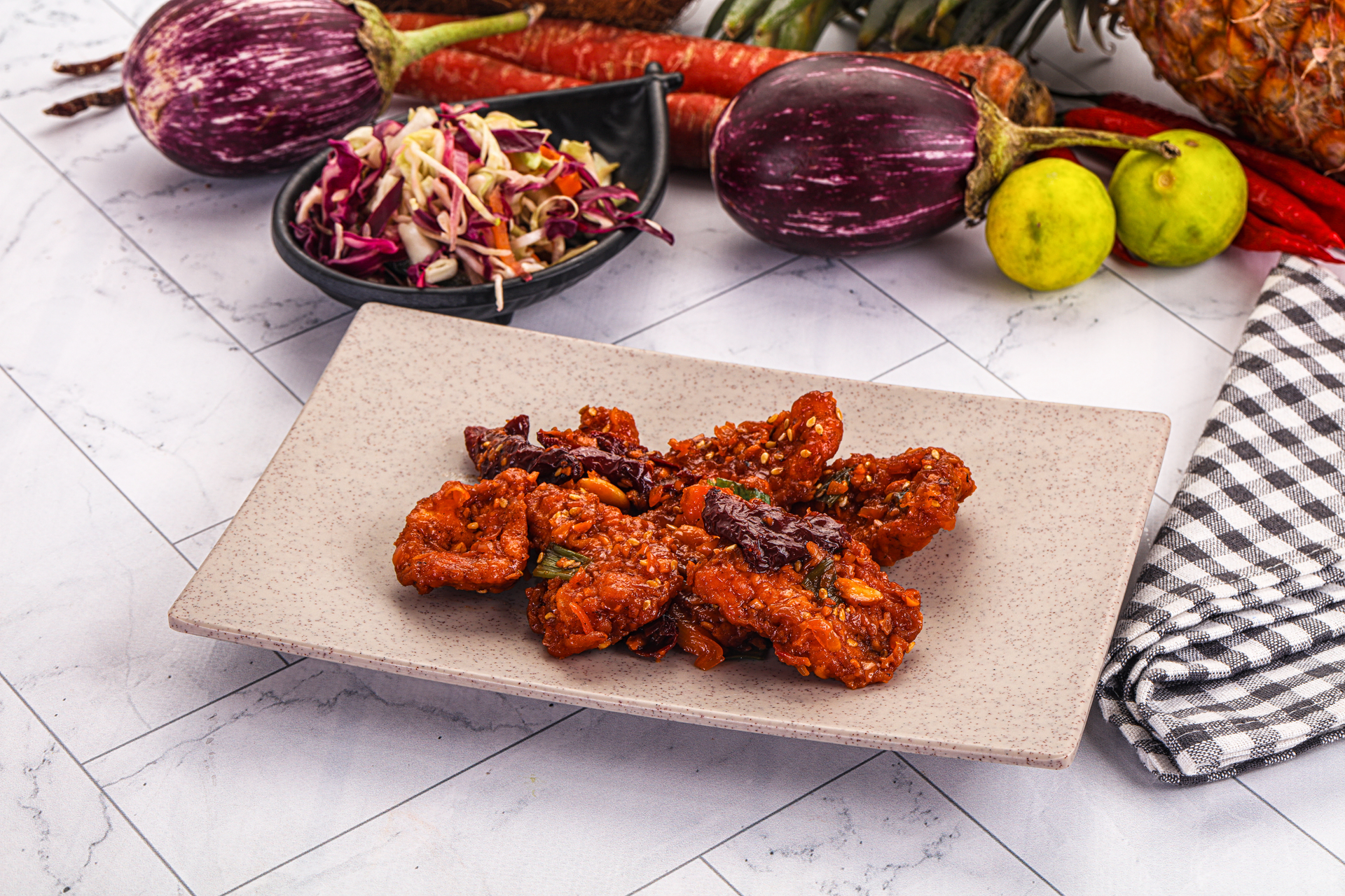 Crispy Senegalese Yassa Chicken Wings with Onion Marmalade