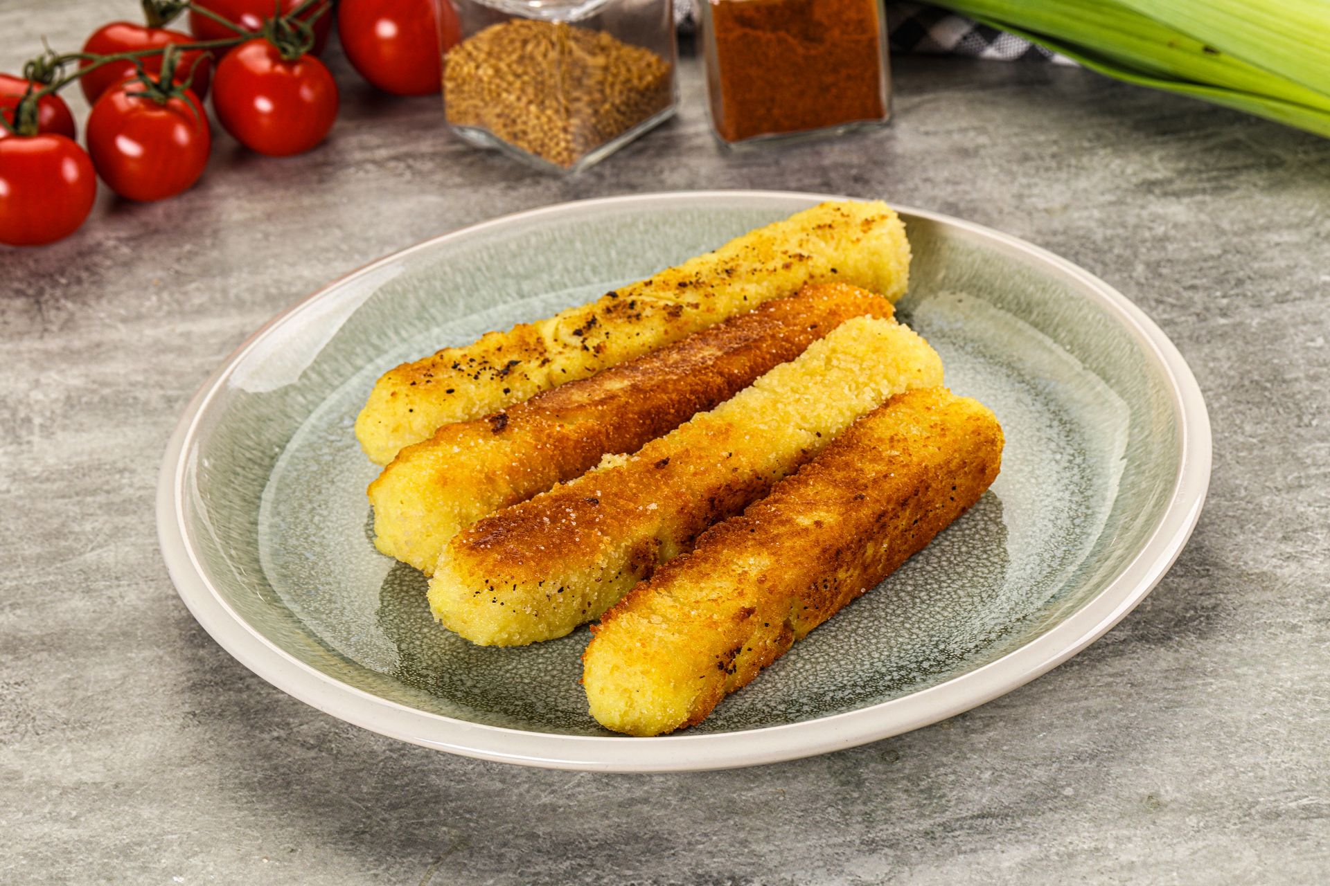 Crispy Serbian Proja Cornbread with Cheddar and Hot Peppers