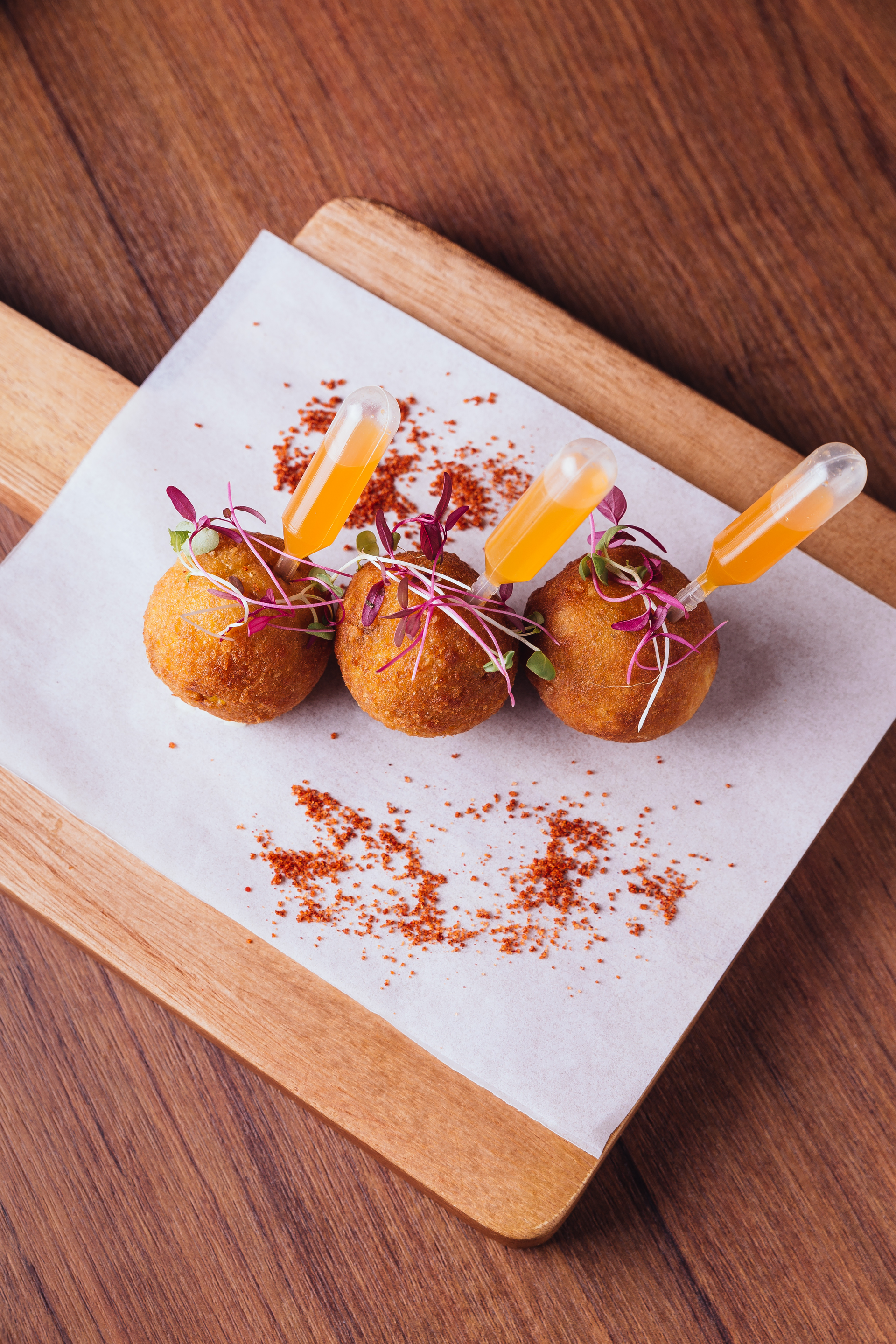 Crispy Spanish Croquetas de Jamón with Saffron Aioli
