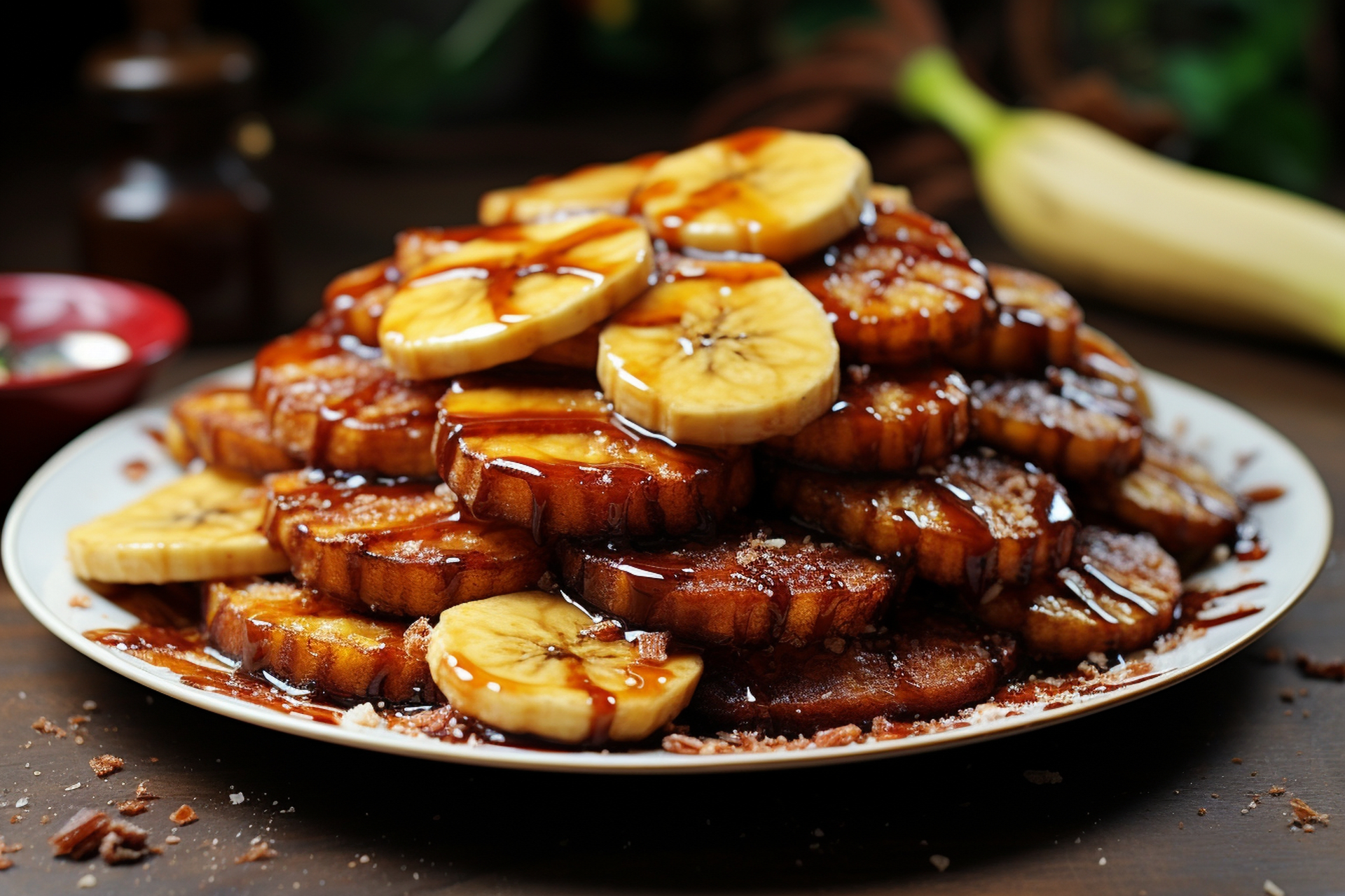 Cuban Mojo Pork Belly with Caramelized Plantains