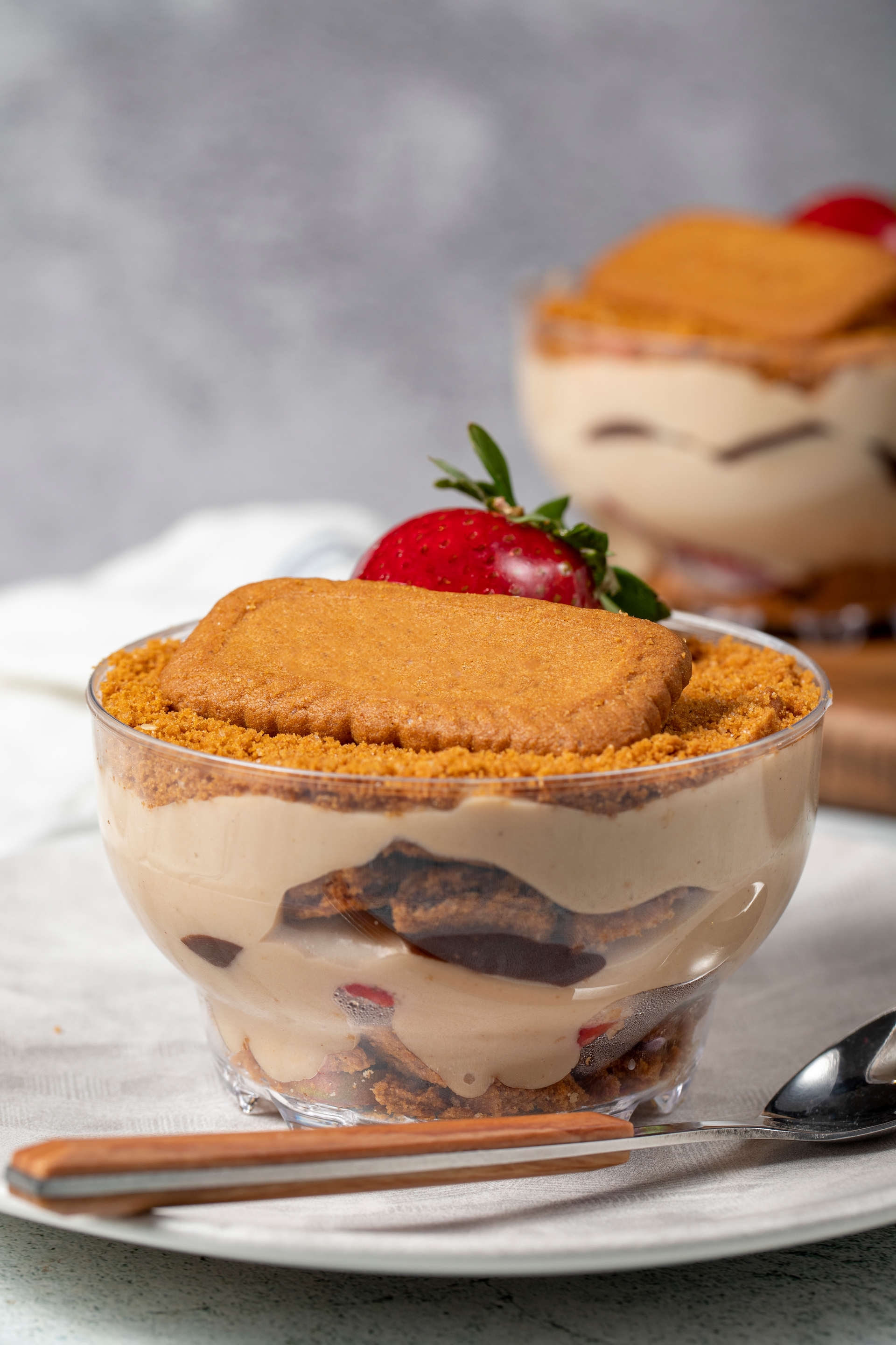 Decadent Belgian Speculoos Tiramisu with Mascarpone Cream