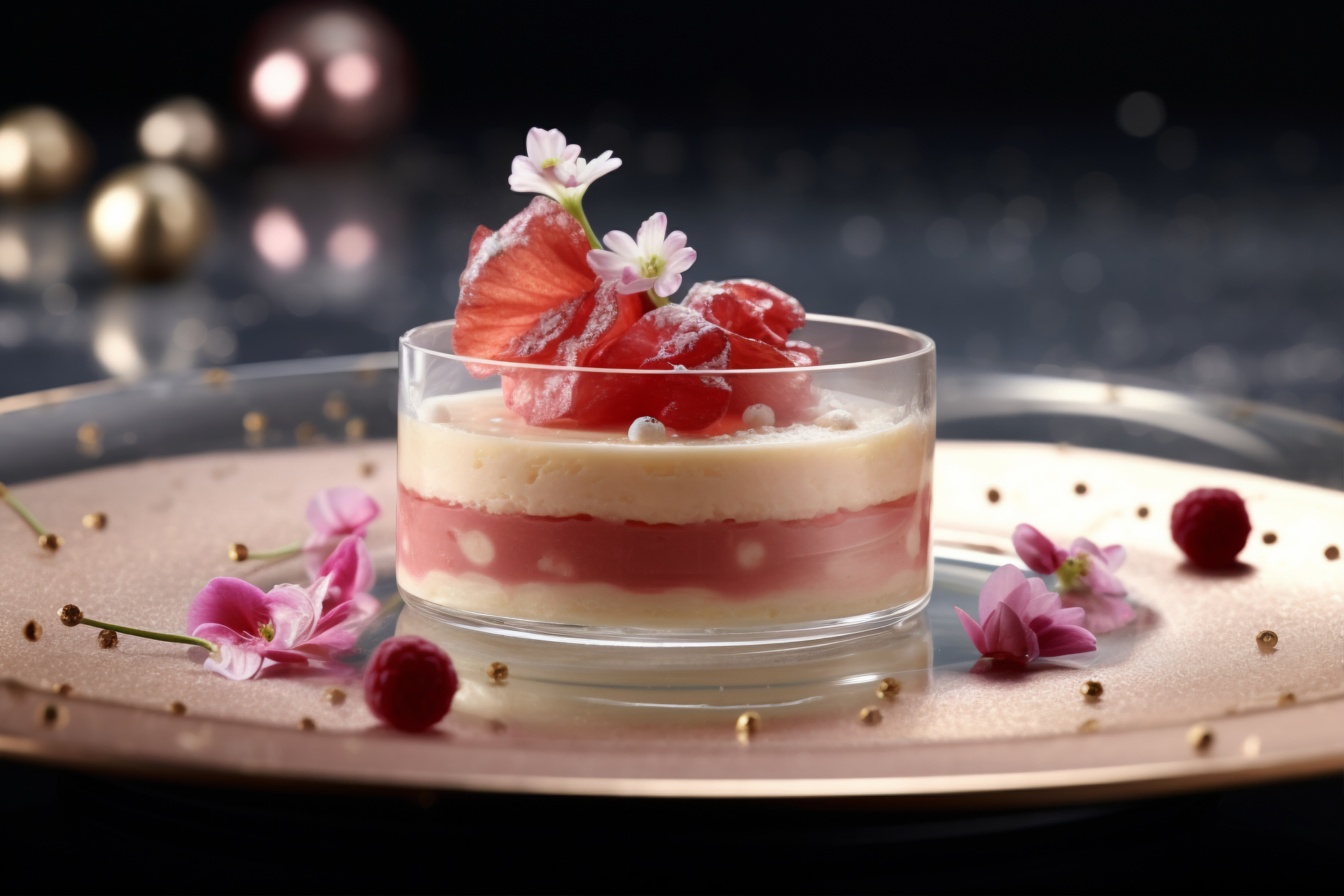 Delicate French Sabayon with Fresh Berries and Champagne