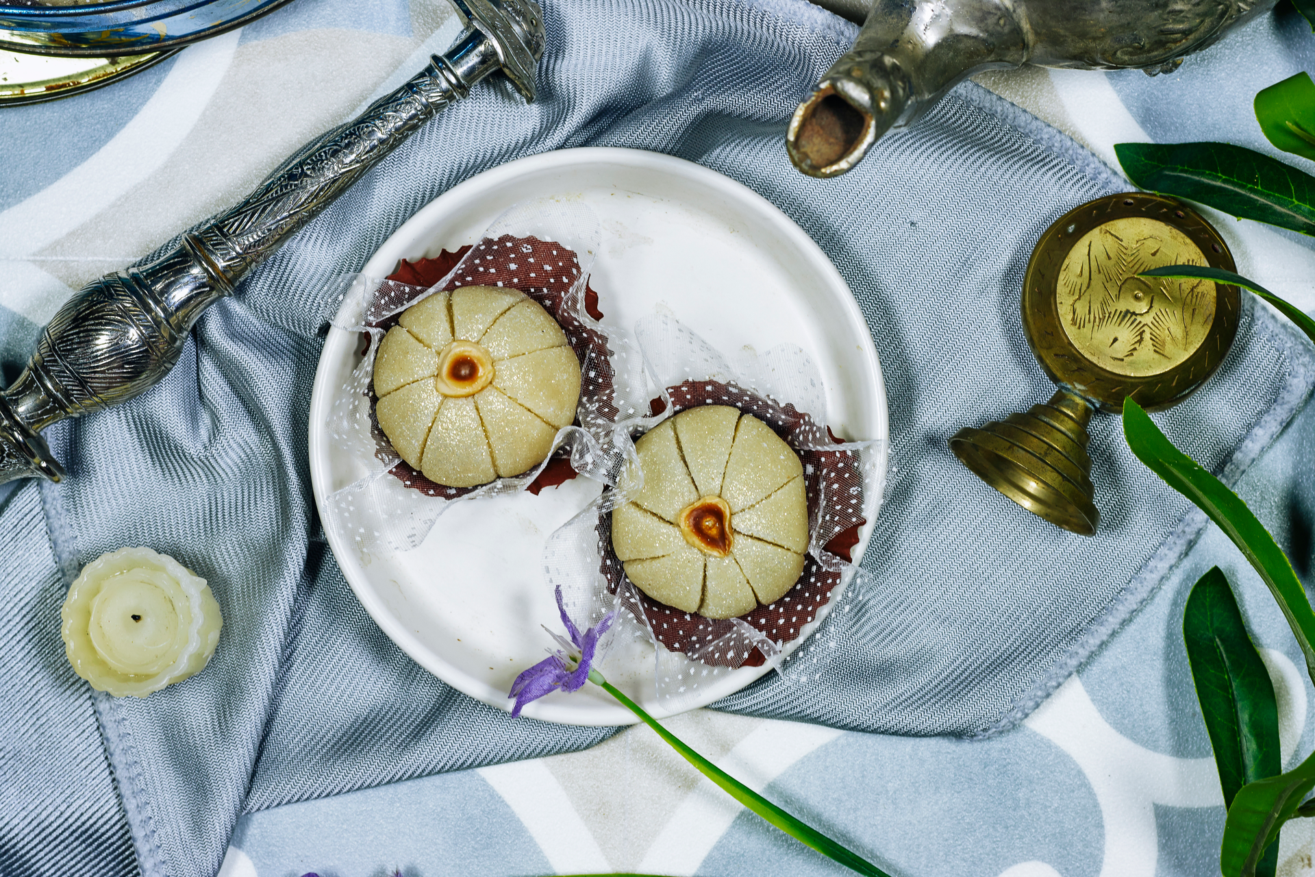 Delicate Moroccan Seffa with Sugar