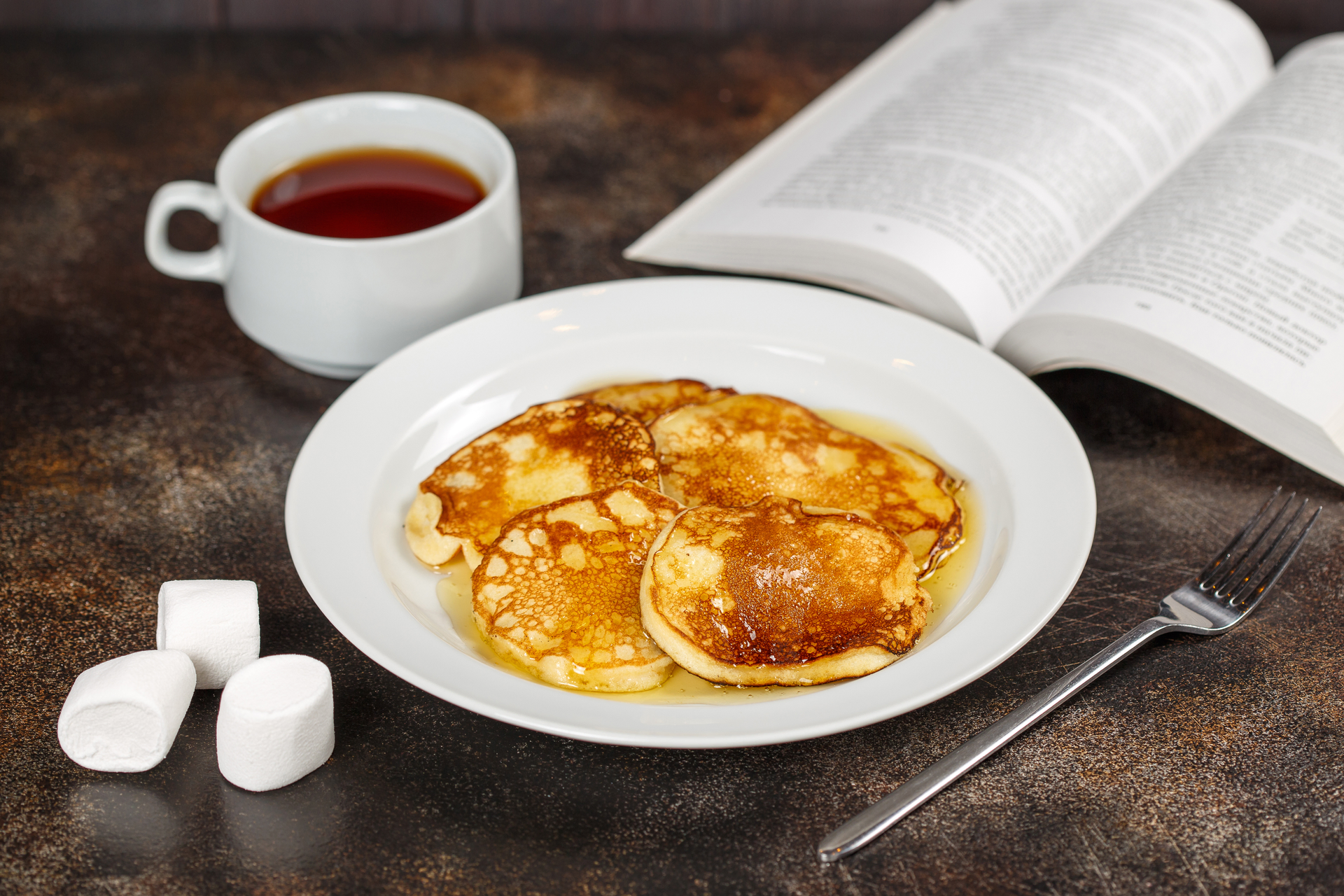 Dutch Poffertjes with Maple Butter