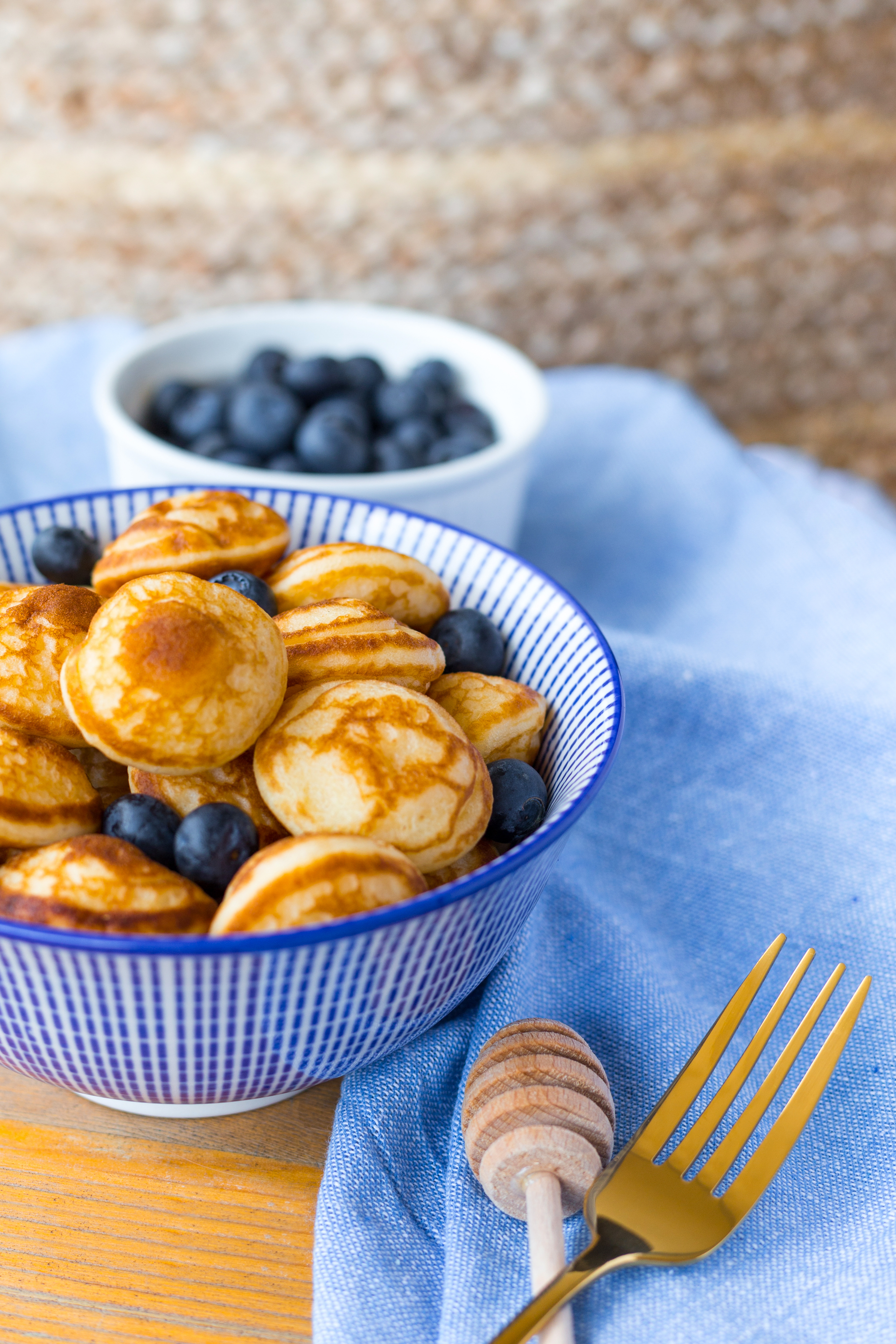 Dutch Poffertjes with Maple Butter