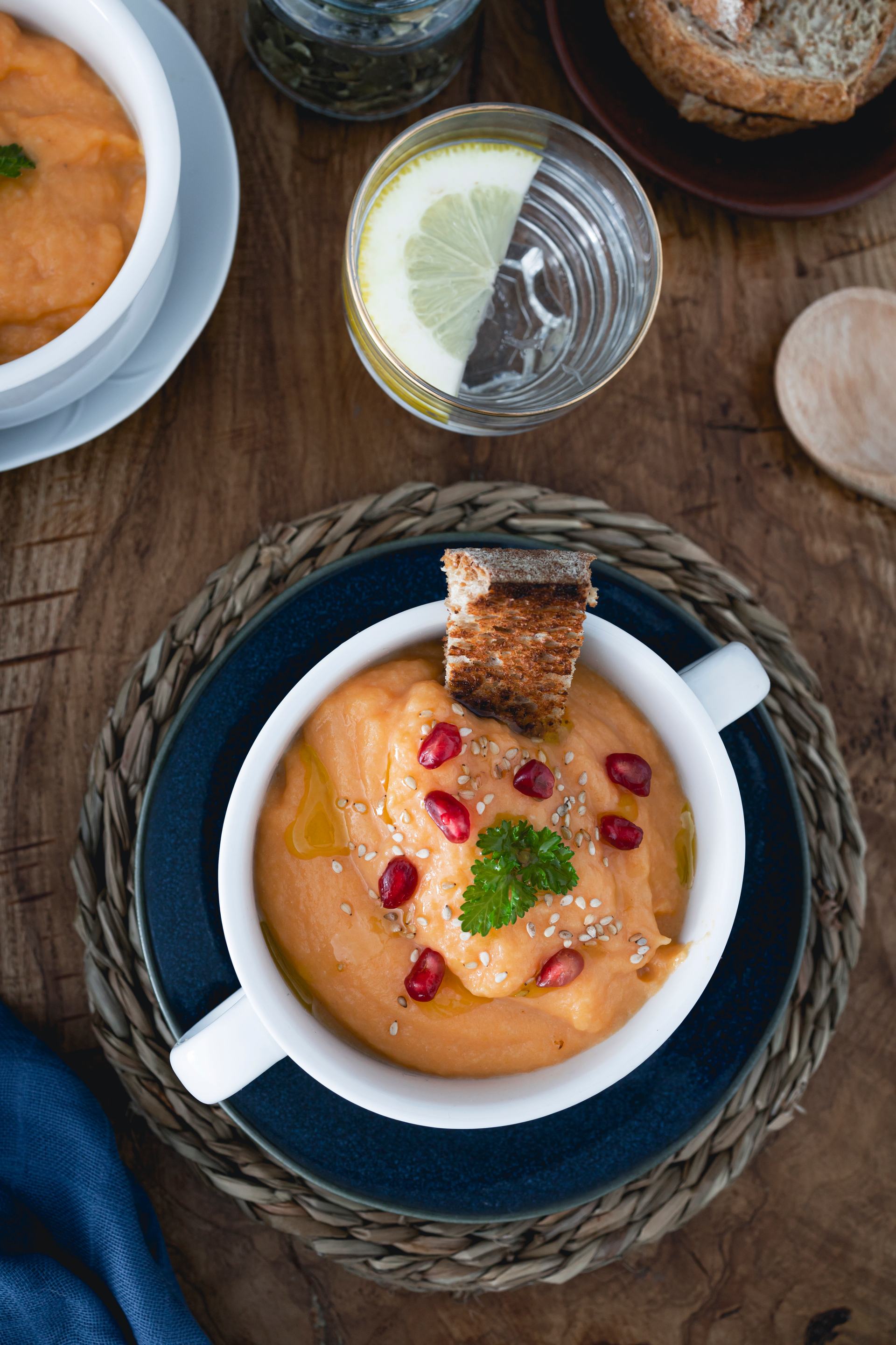 Earthy Georgian Kharcho with Plum Sauce and Walnuts