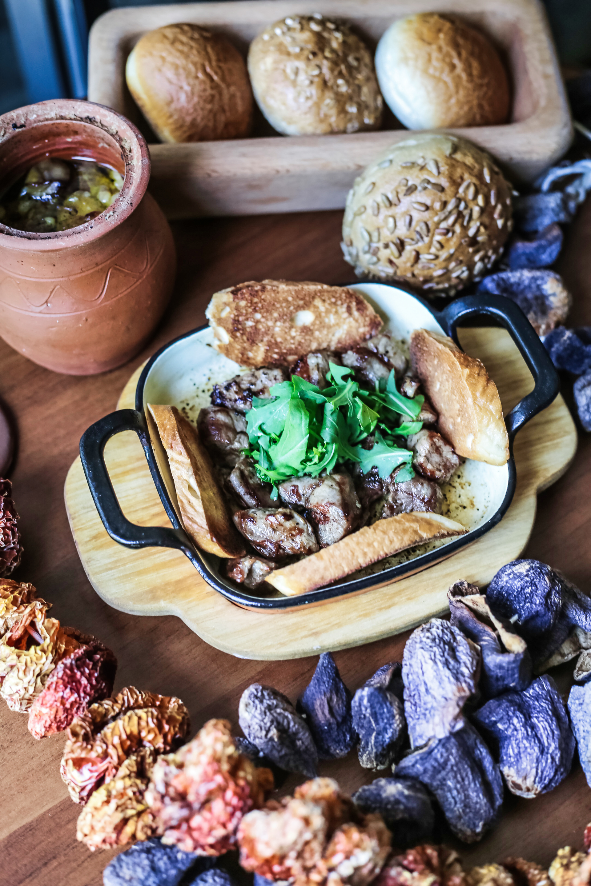Earthy Peruvian Pachamanca with Herb-Marinated Meats