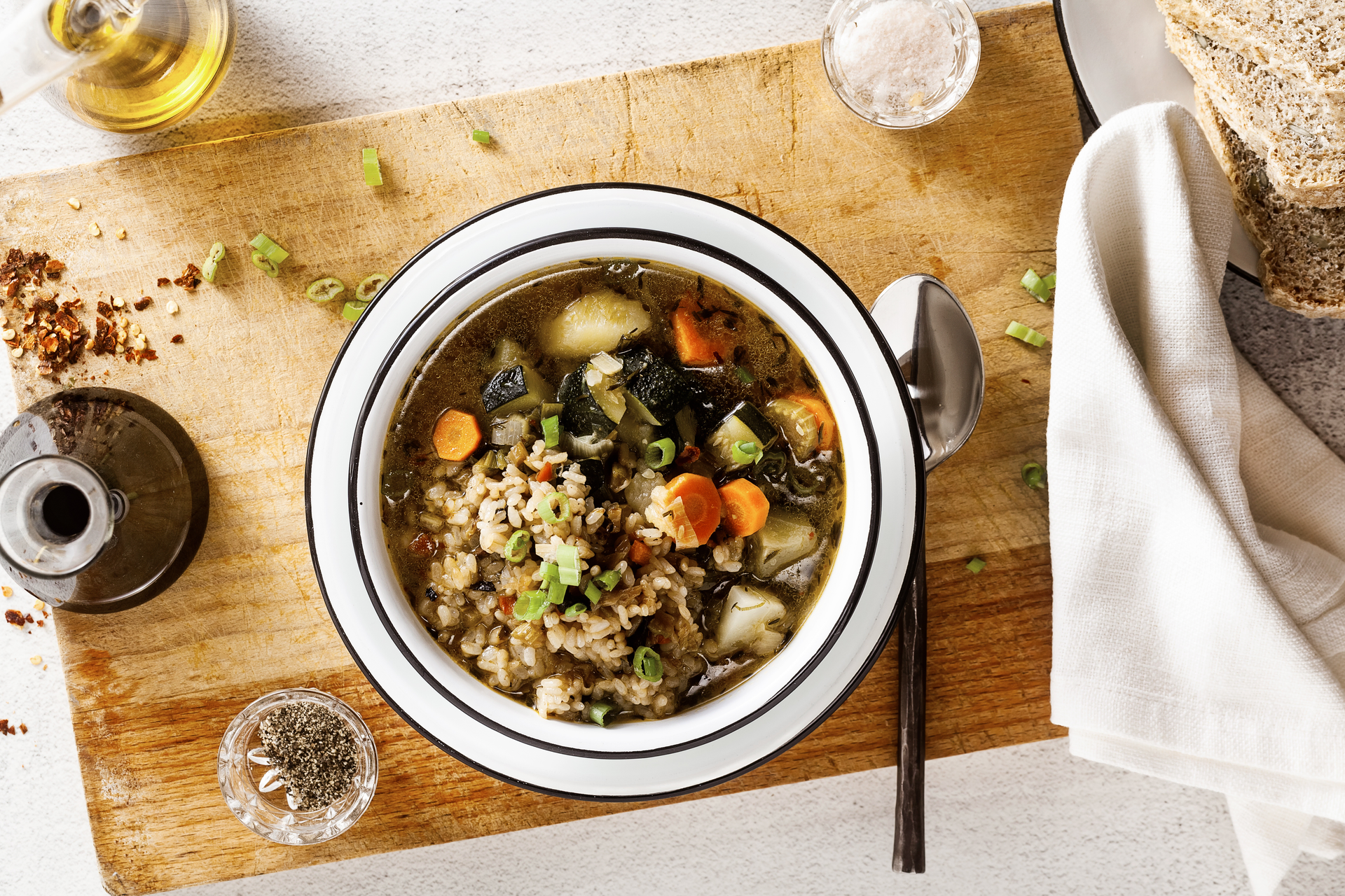 Earthy Polish Barley Stew with Caramelized Root Vegetables