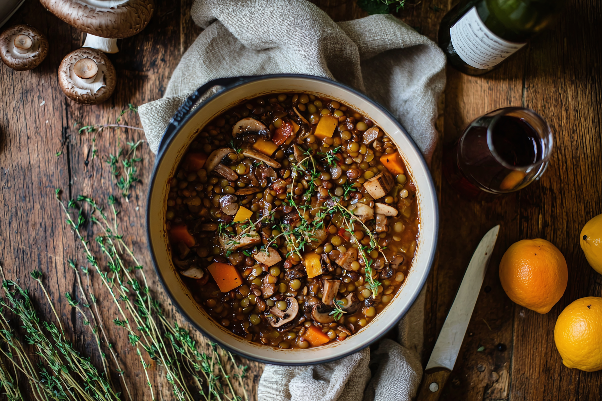 Earthy Polish Barley Stew with Caramelized Root Vegetables