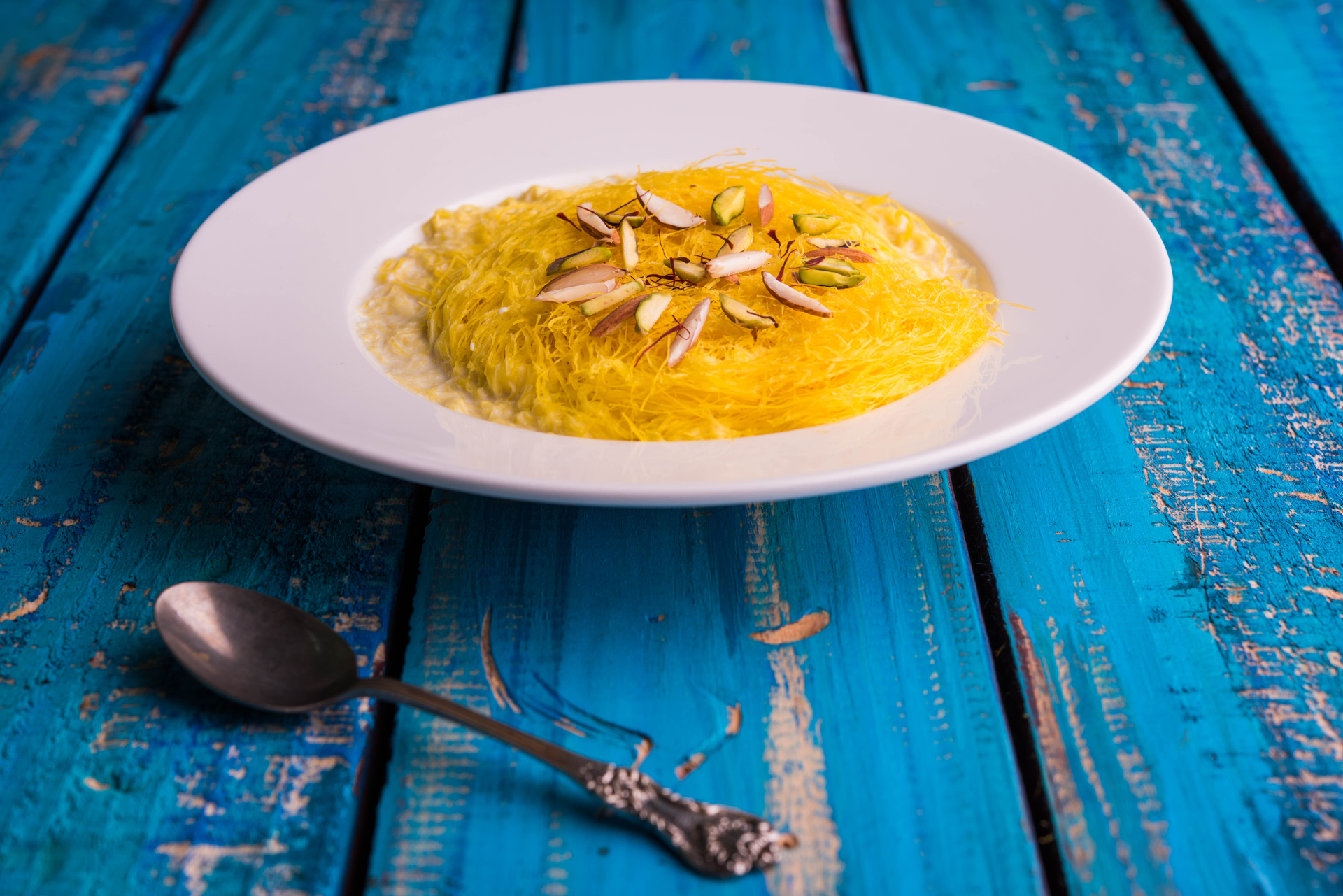 Egyptian Basbousa with Orange Blossom Syrup