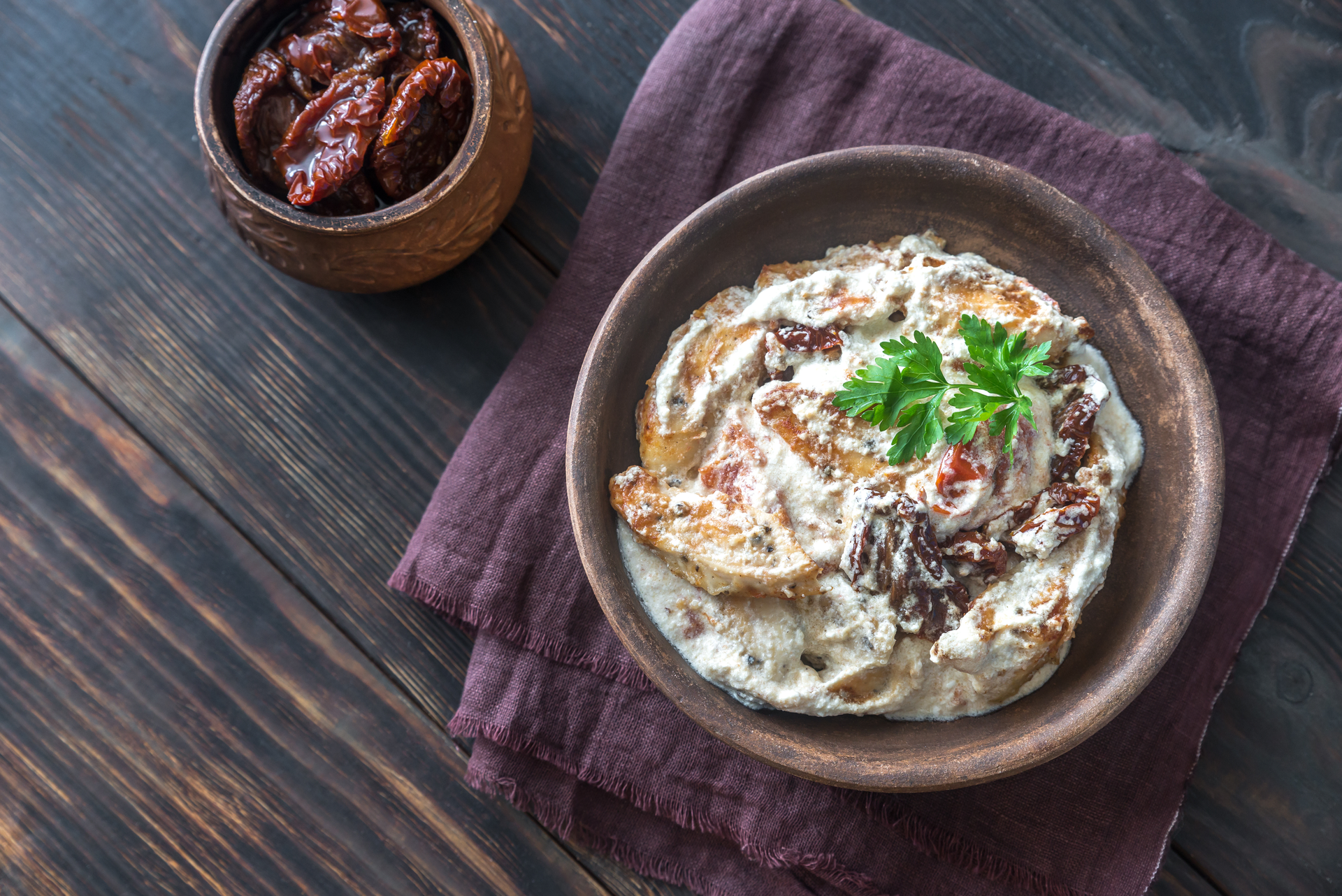 Egyptian Fatta with Lamb Shanks and Yogurt Sauce