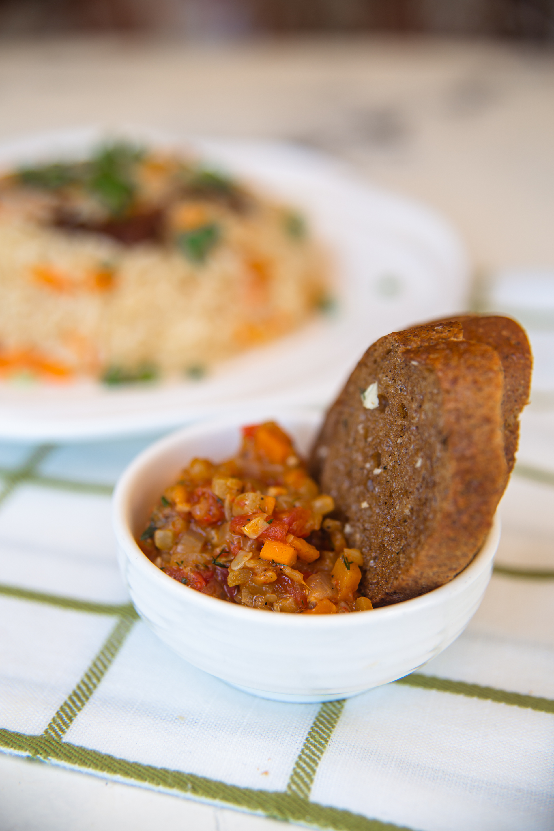 Ethiopian Injera with Berbere Lentil Stew