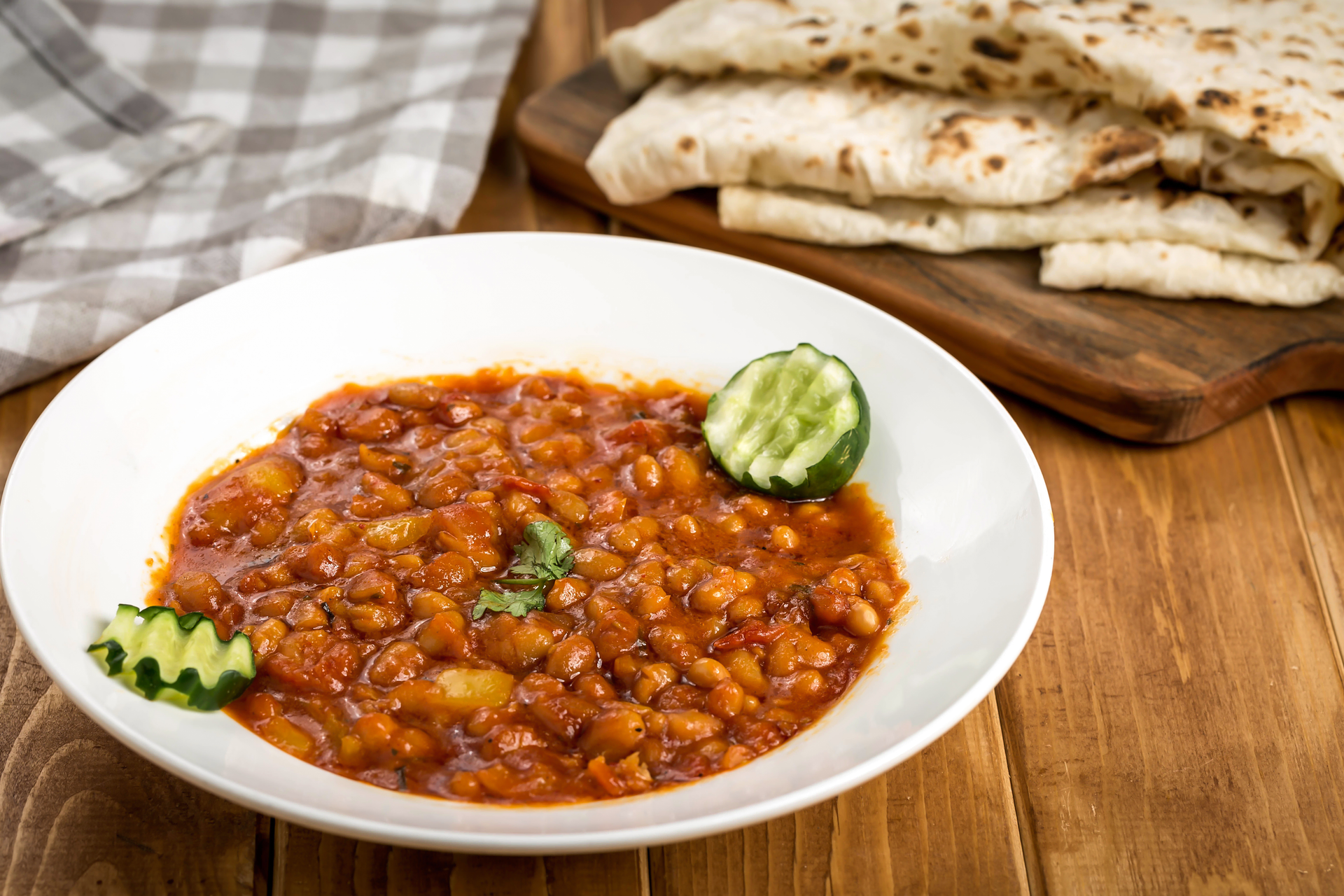 Ethiopian Injera with Berbere Lentil Stew