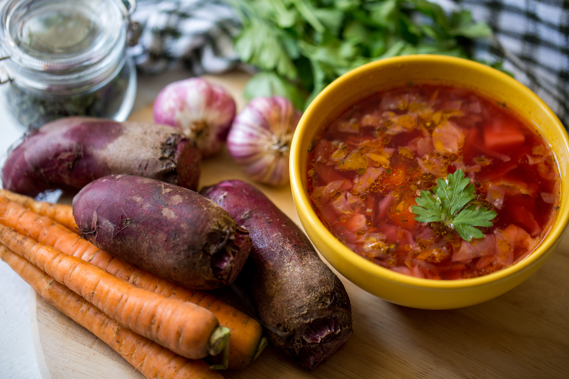 Ethiopian Spiced Beet Stew with Ginger and Coriander