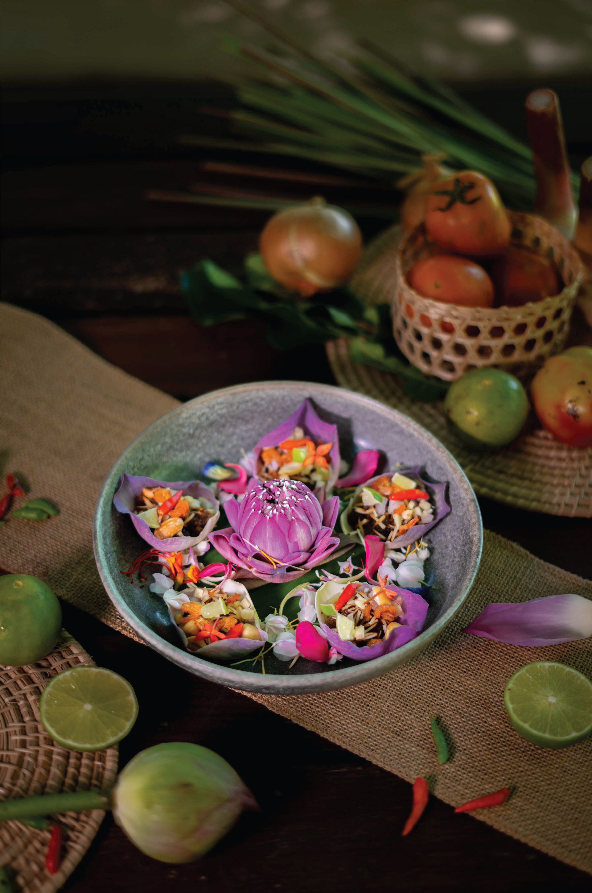 Exotic Burmese Ngapi Salad