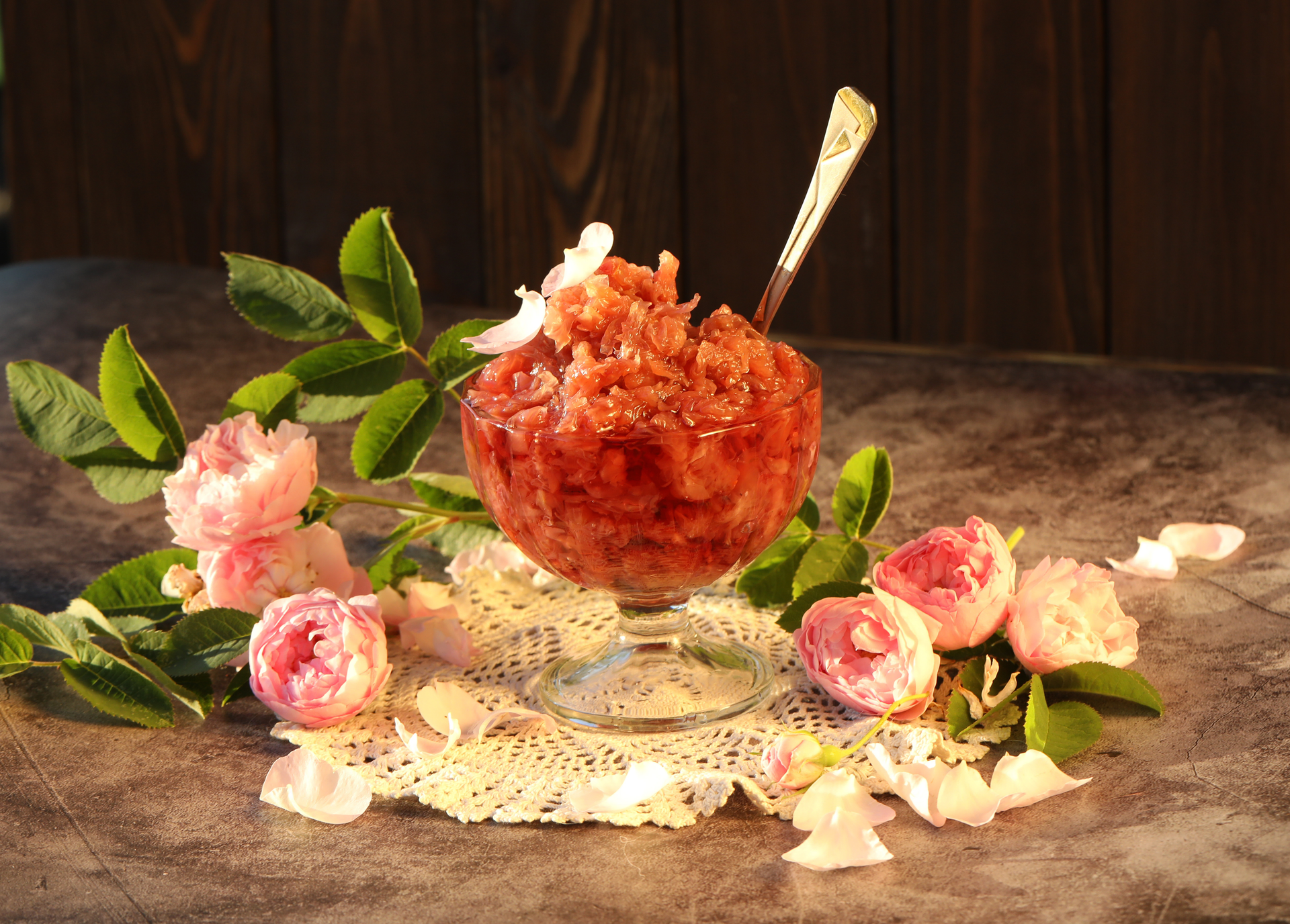 Exotic Moroccan Fig and Orange Blossom Sorbet