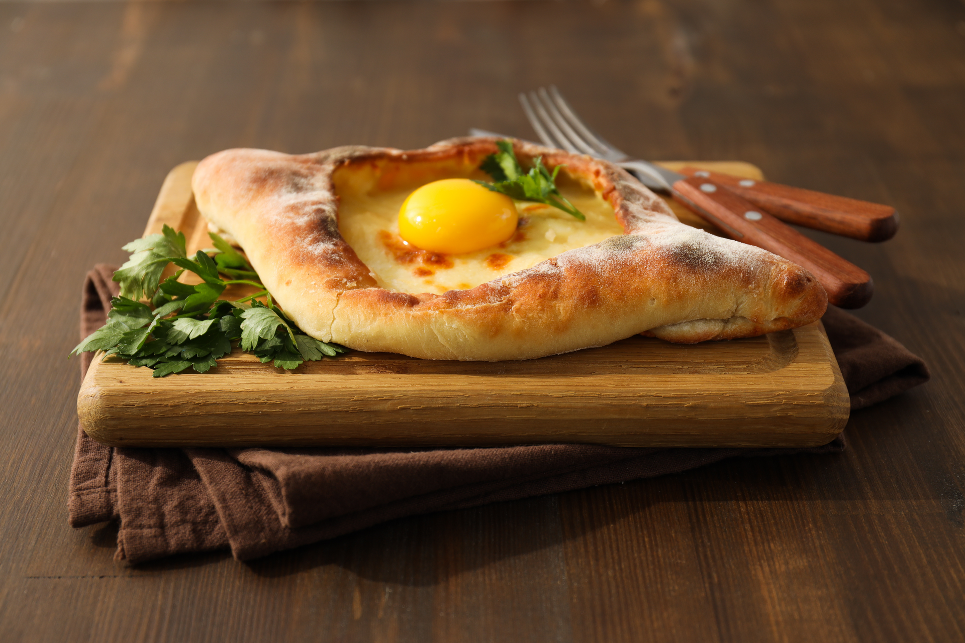 Exotic Turkish Pide with Spiced Beef and Eggs