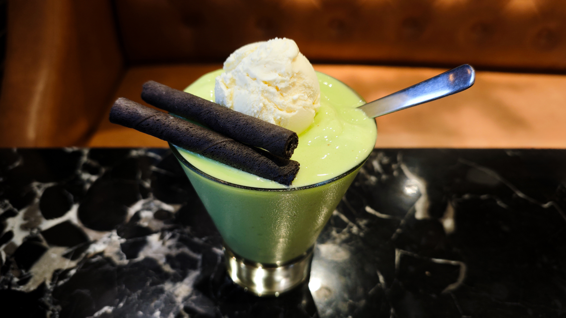 Exquisite Brazilian Feijoa Ice Cream with Balsamic Glaze