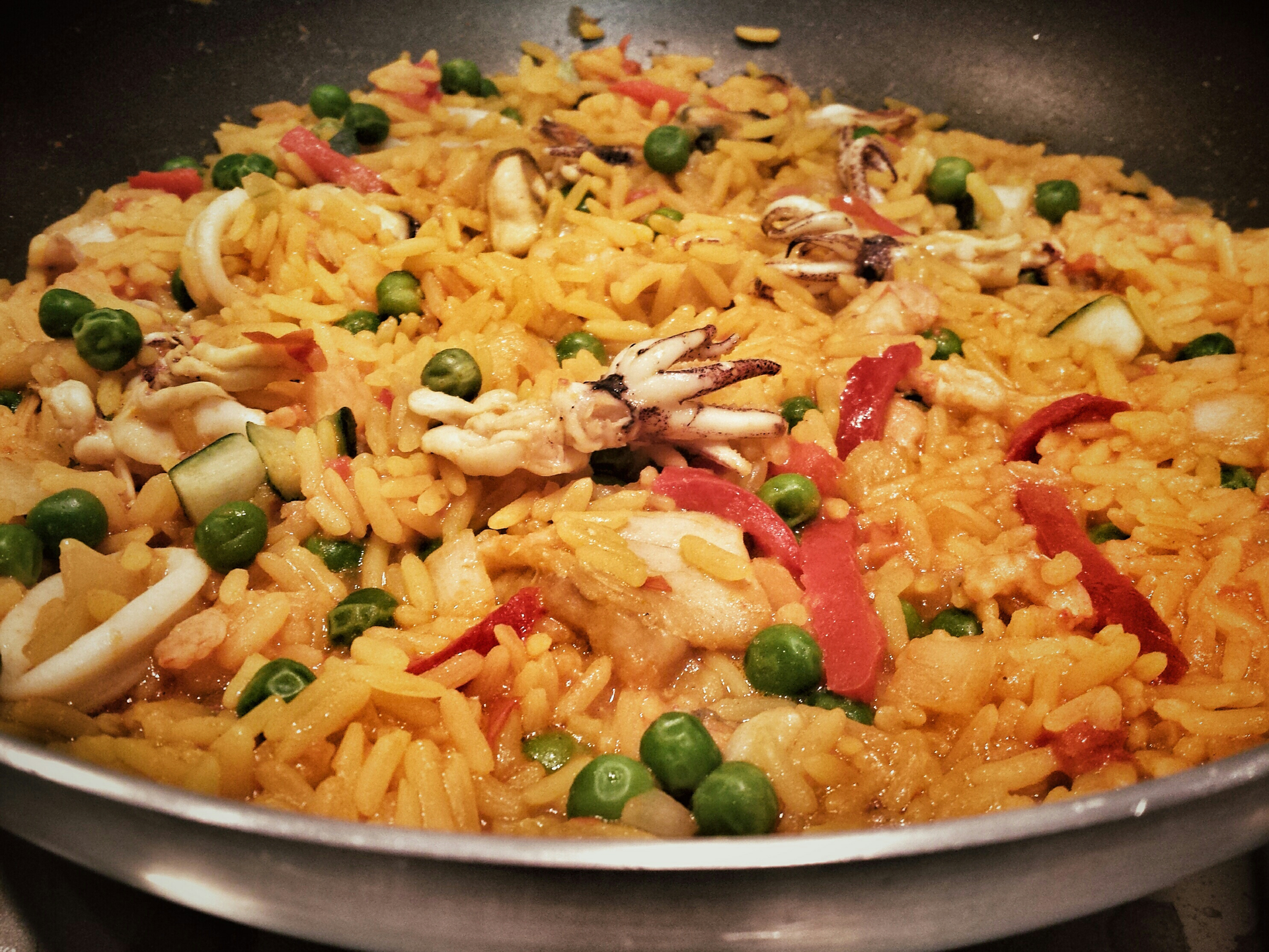 Fiery Peruvian Arroz Chaufa with Rocoto Chili Sauce