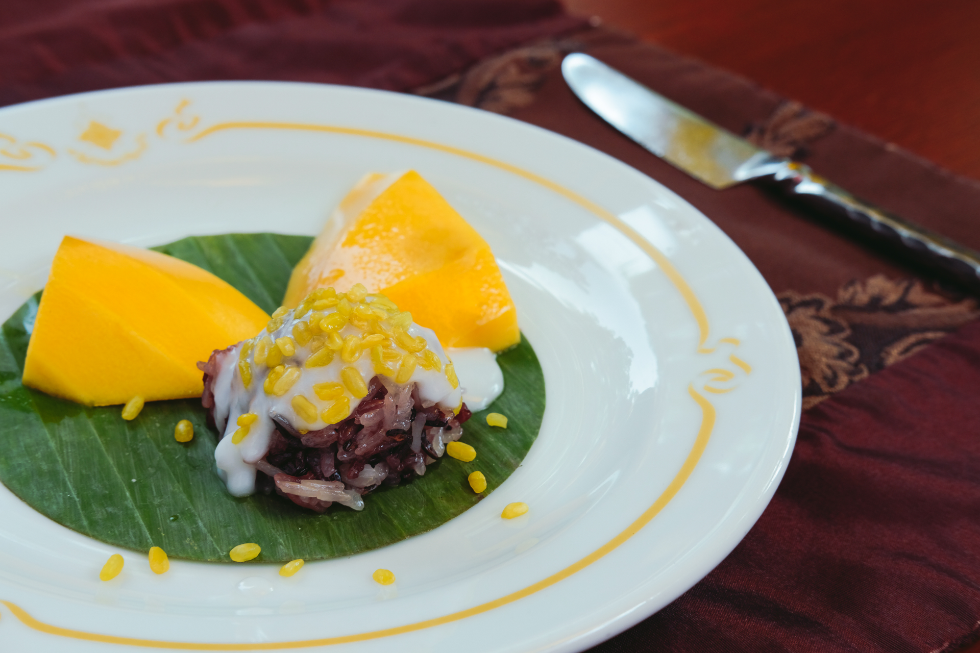 Filipino Calamansi-Coconut Dessert with Mango Salsa