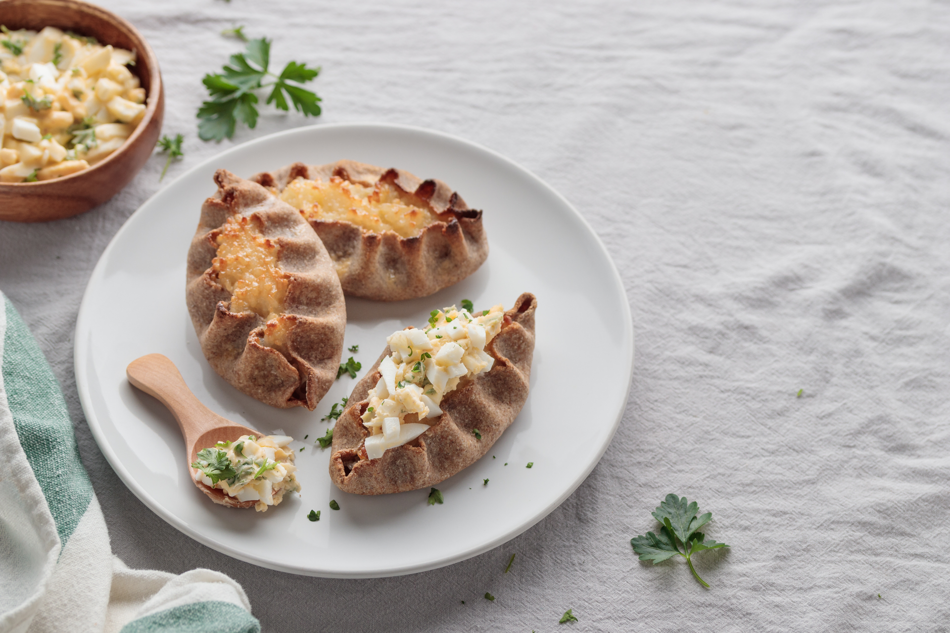 Finnic Karelian Pasties with Rice Porridge Filling