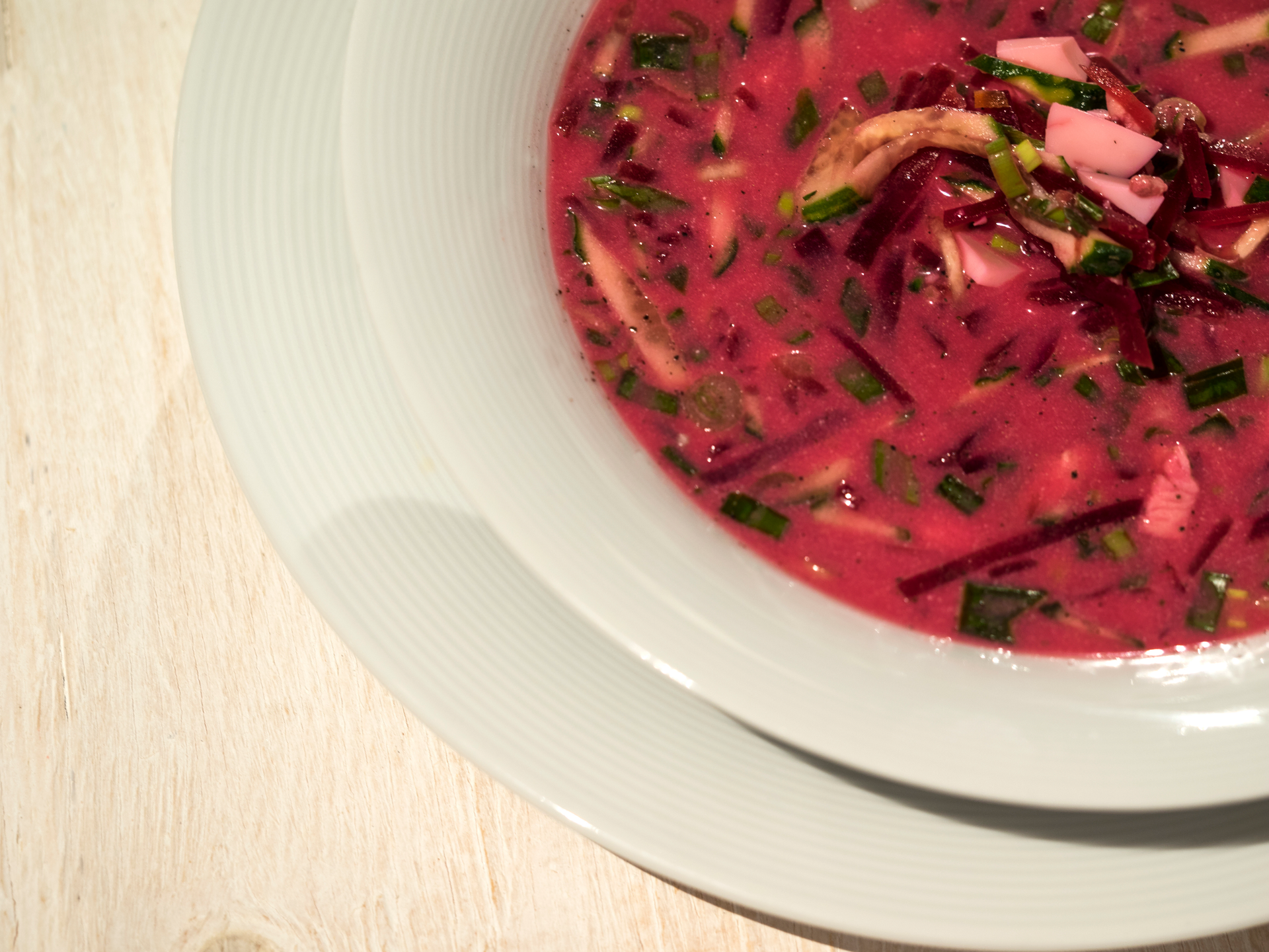 Finnish Läskisoosi with Lingonberry Relish