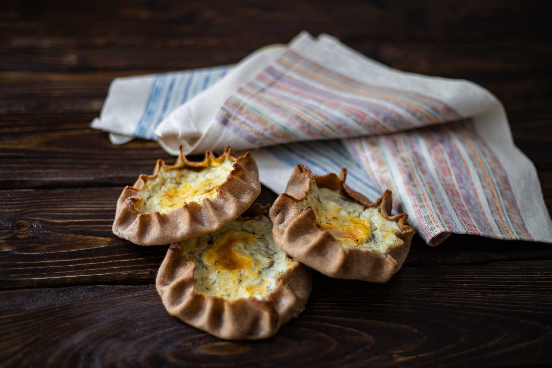 Flaky Finnish Karjalanpiirakka with Egg Butter