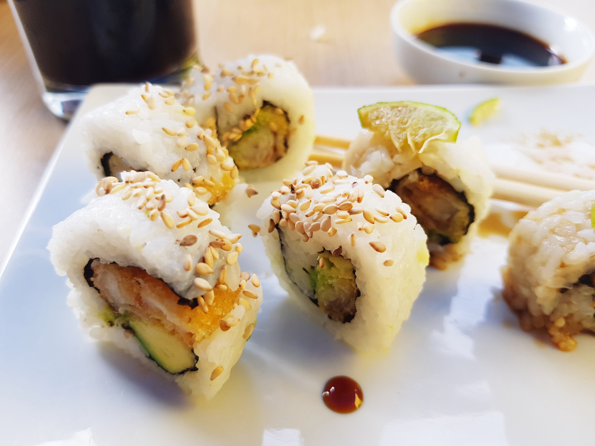 Flaky Japanese Tamago Sushi with Sweet Soy Glaze