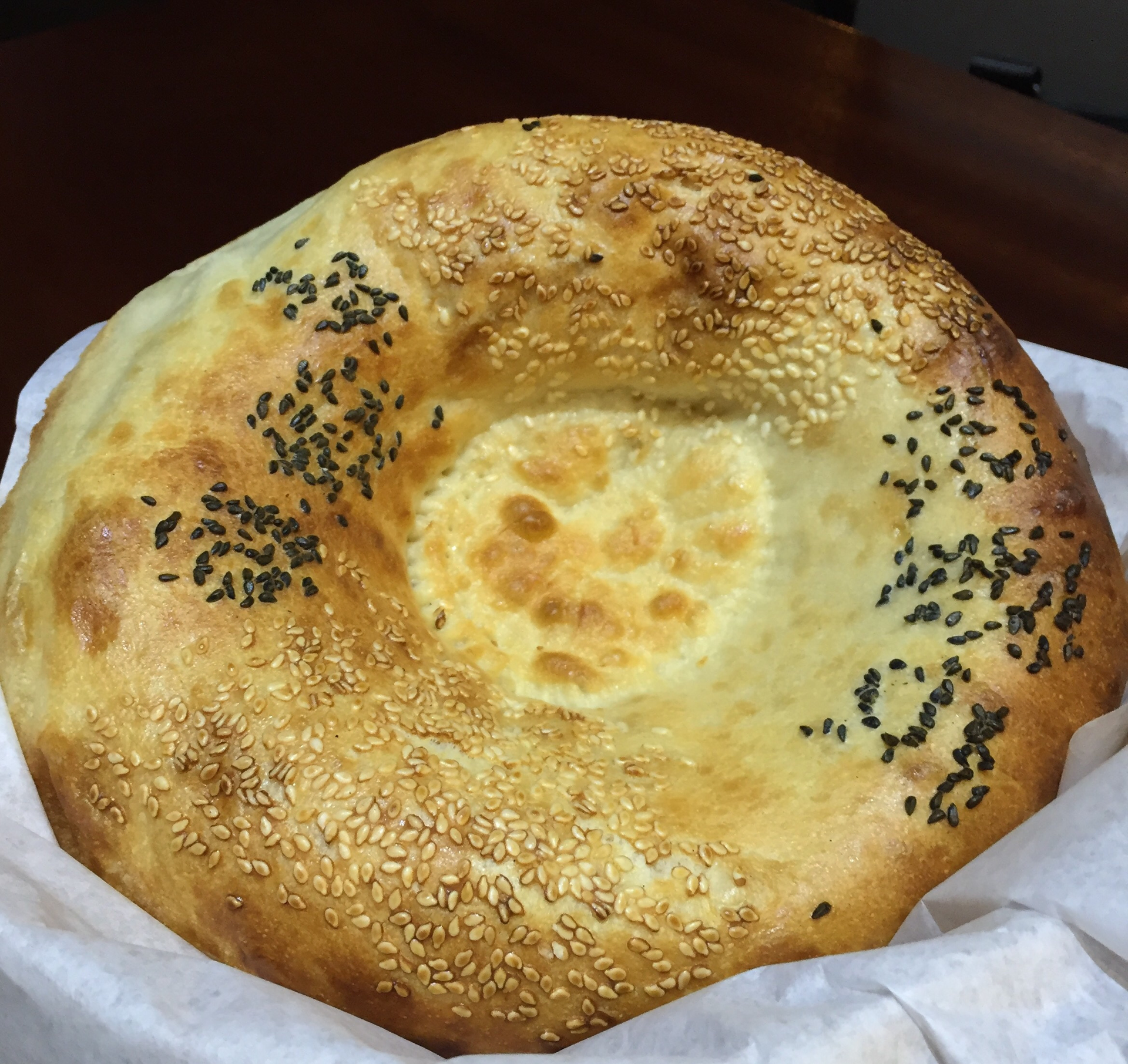 Fluffy Palestinian Kaak Bread with Anise and Sesame