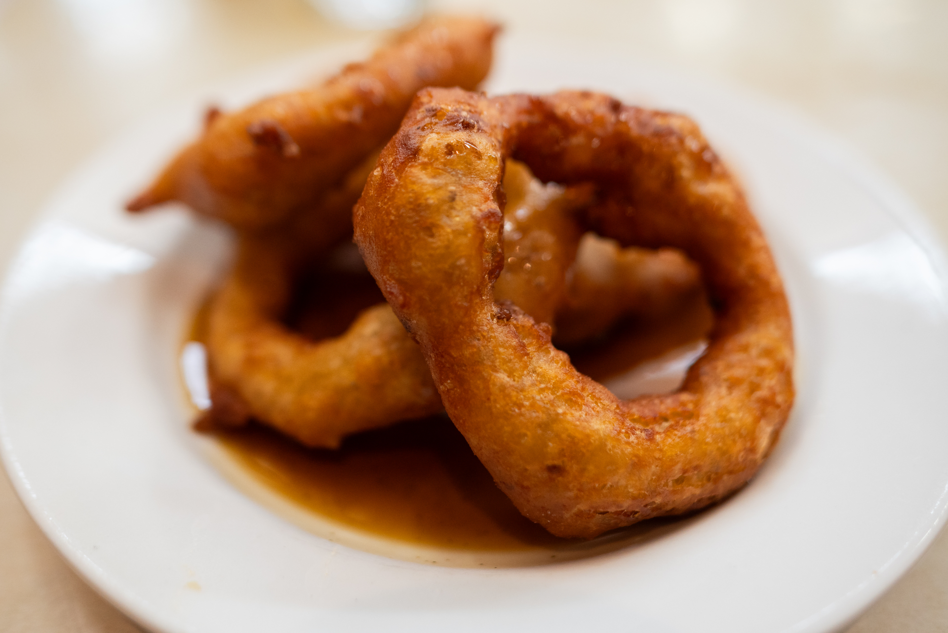 Fluffy Peruvian Picarones with Spiced Syrup