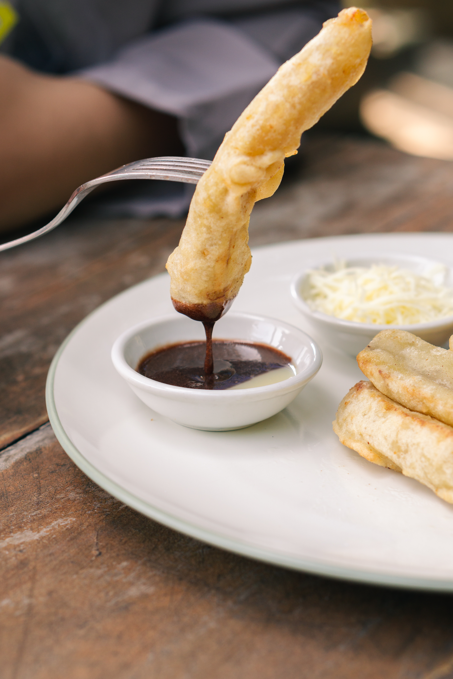 Fluffy Uruguayan Tortas Fritas with Cane Syrup Drizzle