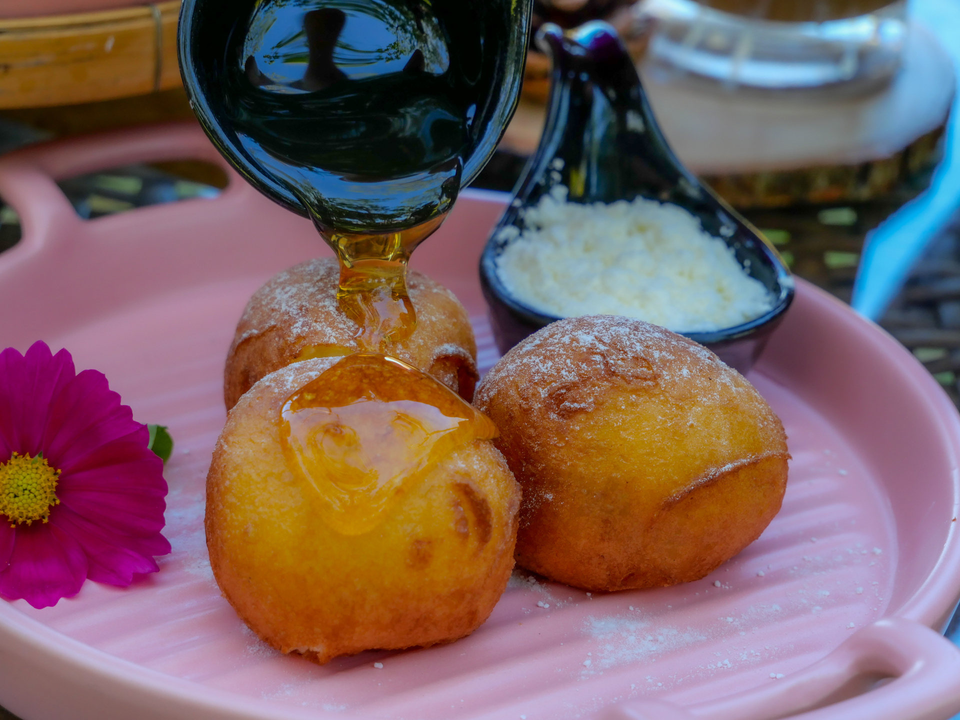 Fluffy Venezuelan Golfeados with Anise Syrup