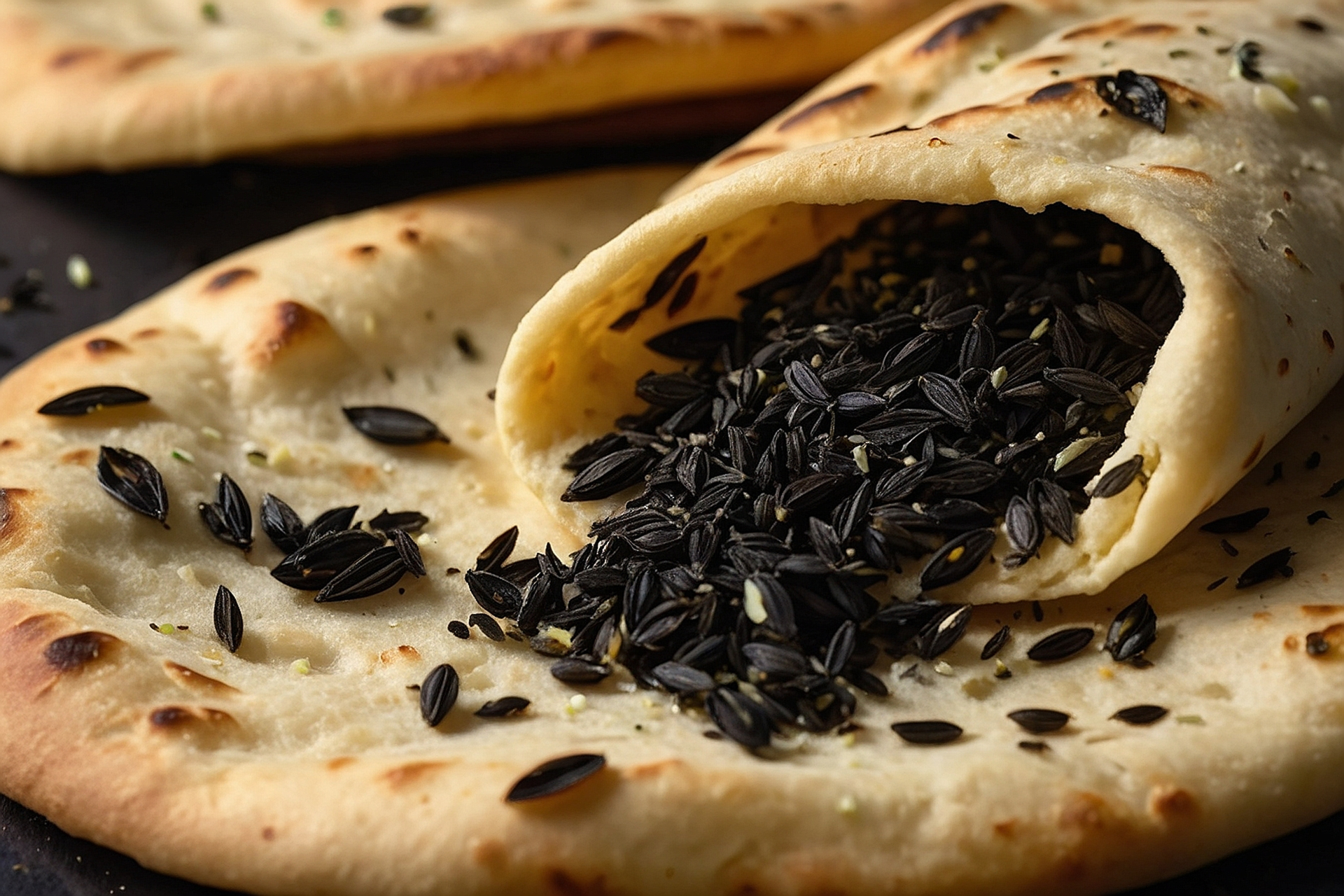 Fluffy Yemeni Malawah with Black Seed