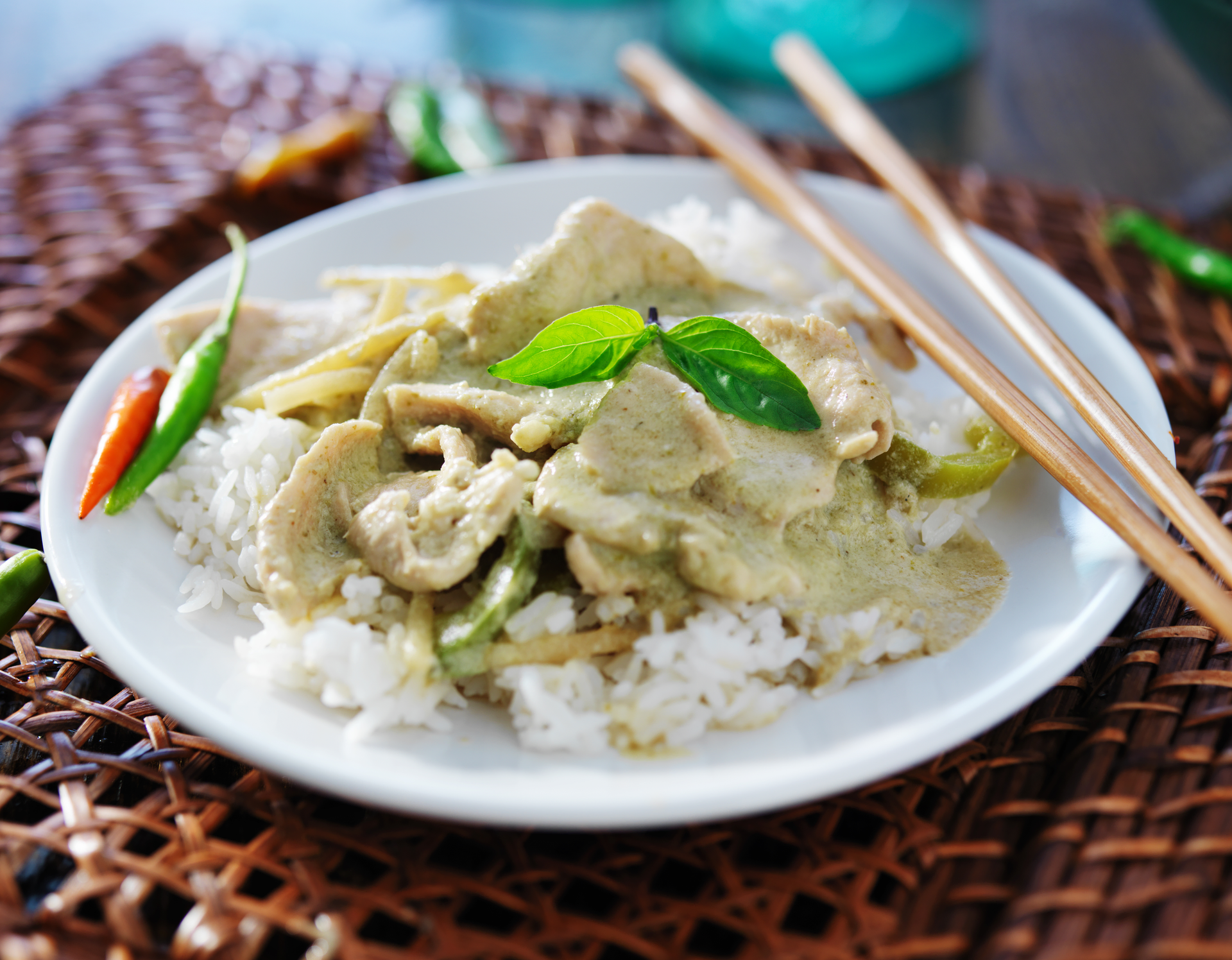Fragrant Burmese Lemongrass Pork Curry with Jasmine Rice