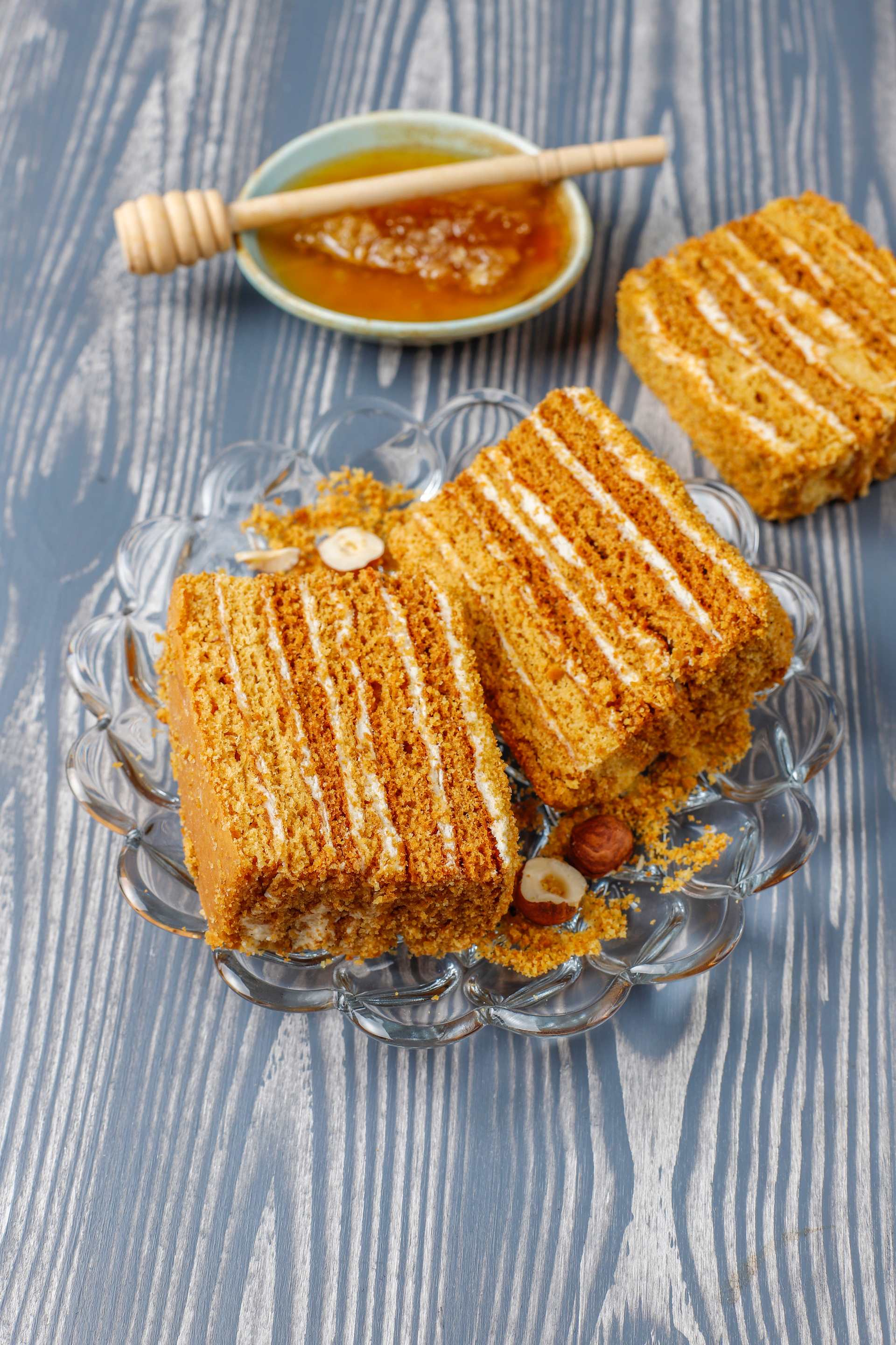 Fragrant Ethiopian Spiced Honey Cake with Teff Flour