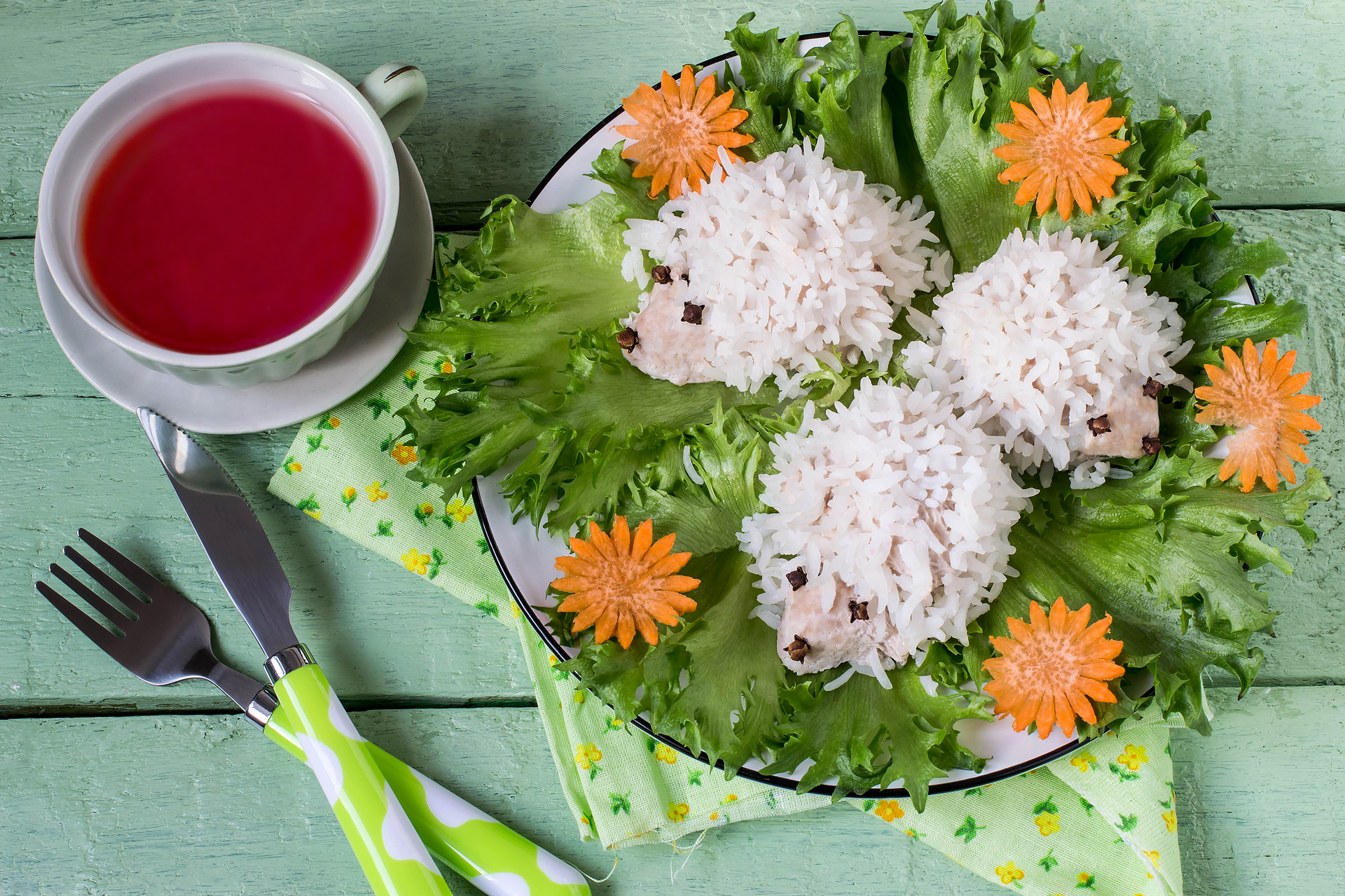 Fragrant Lao Nam Khao Tod with Crispy Coconut Rice and Herbs