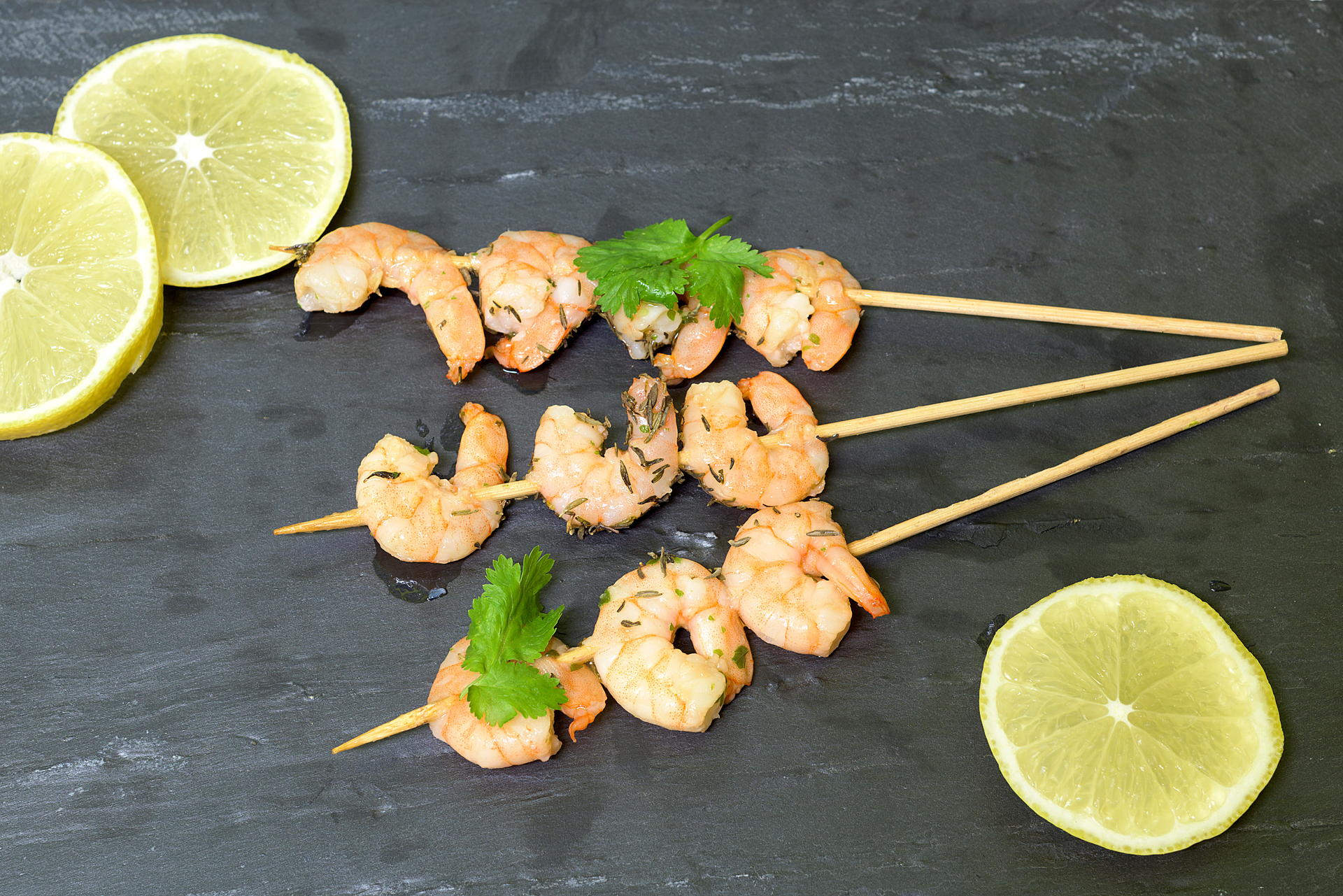 Fragrant Thai Lemongrass Shrimp Skewers