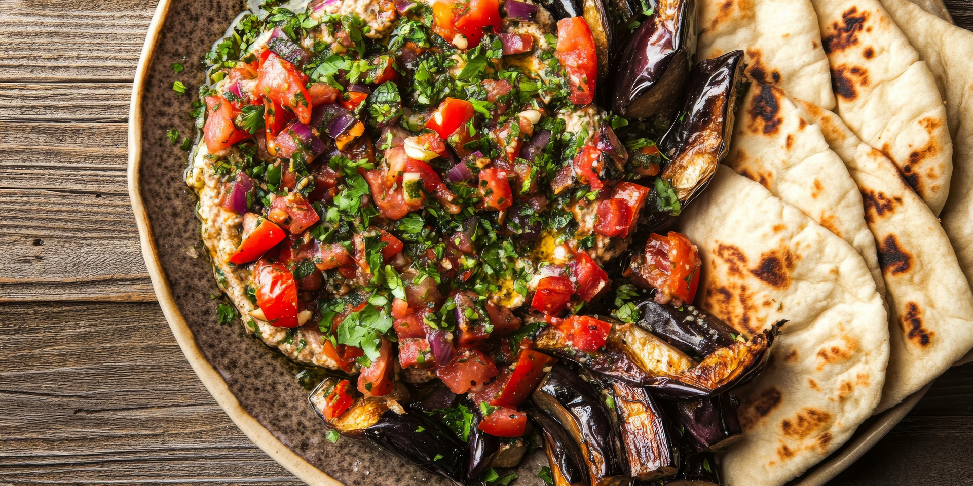 Fragrant Tunisian Mechouia Salad with Grilled Vegetables