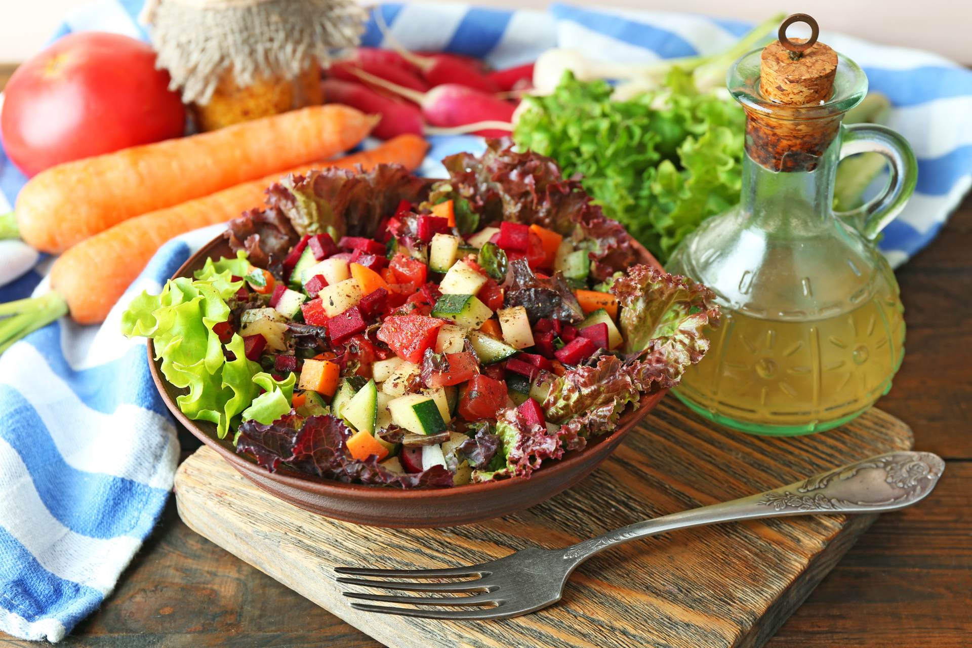 Fragrant Tunisian Mechouia Salad with Grilled Vegetables