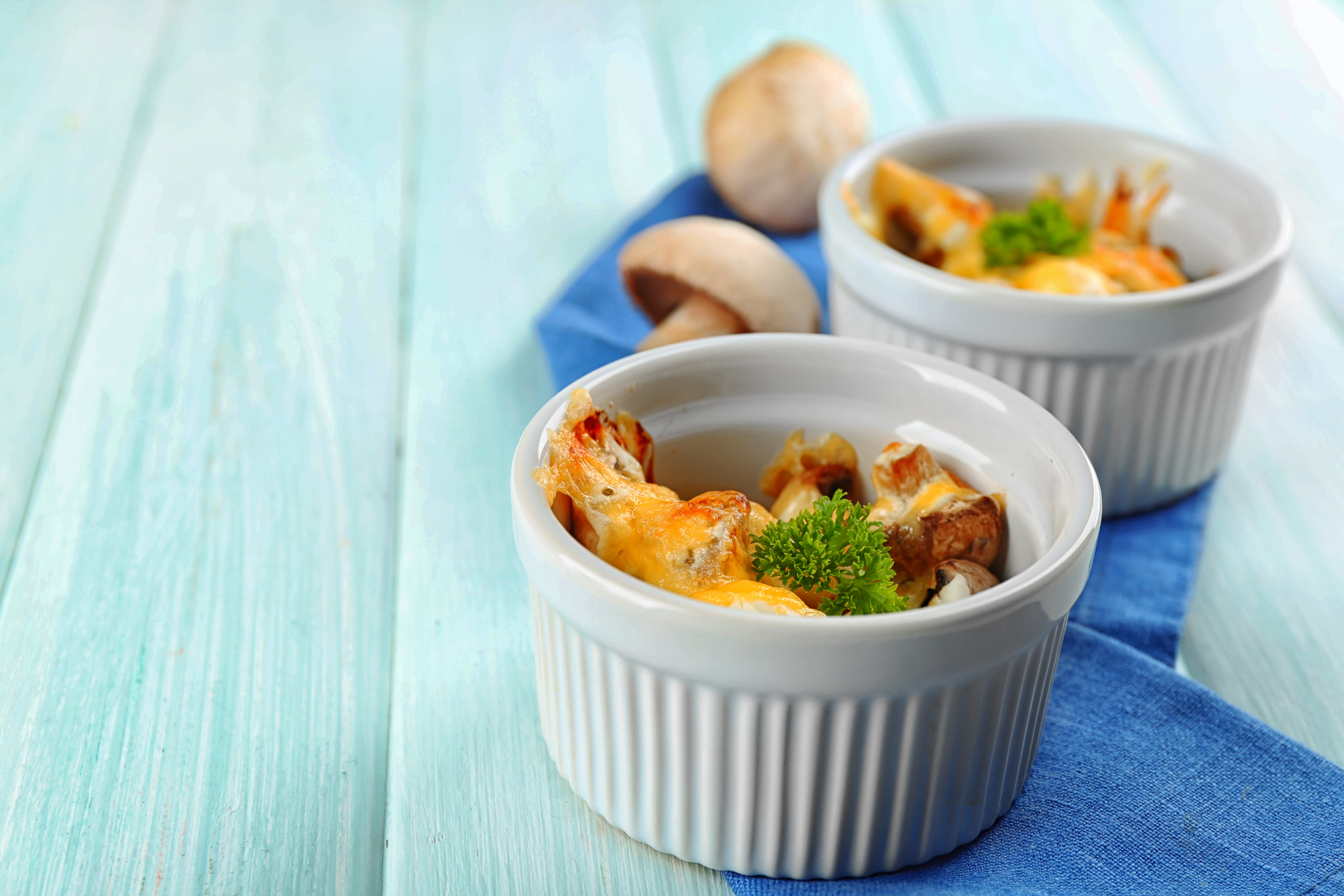 French Bouchées à la Reine with Chicken and Mushrooms